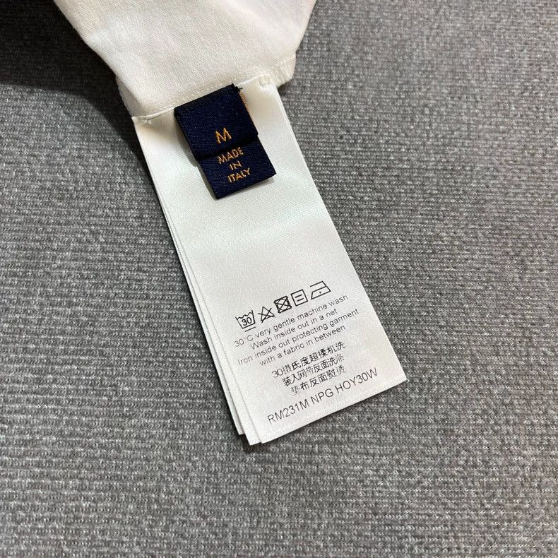 Louis Vuitton Louis Vuitton White band print short sleeve 2504-Nextarrow Size US M / EU 48-50 / 2 - 5 Thumbnail