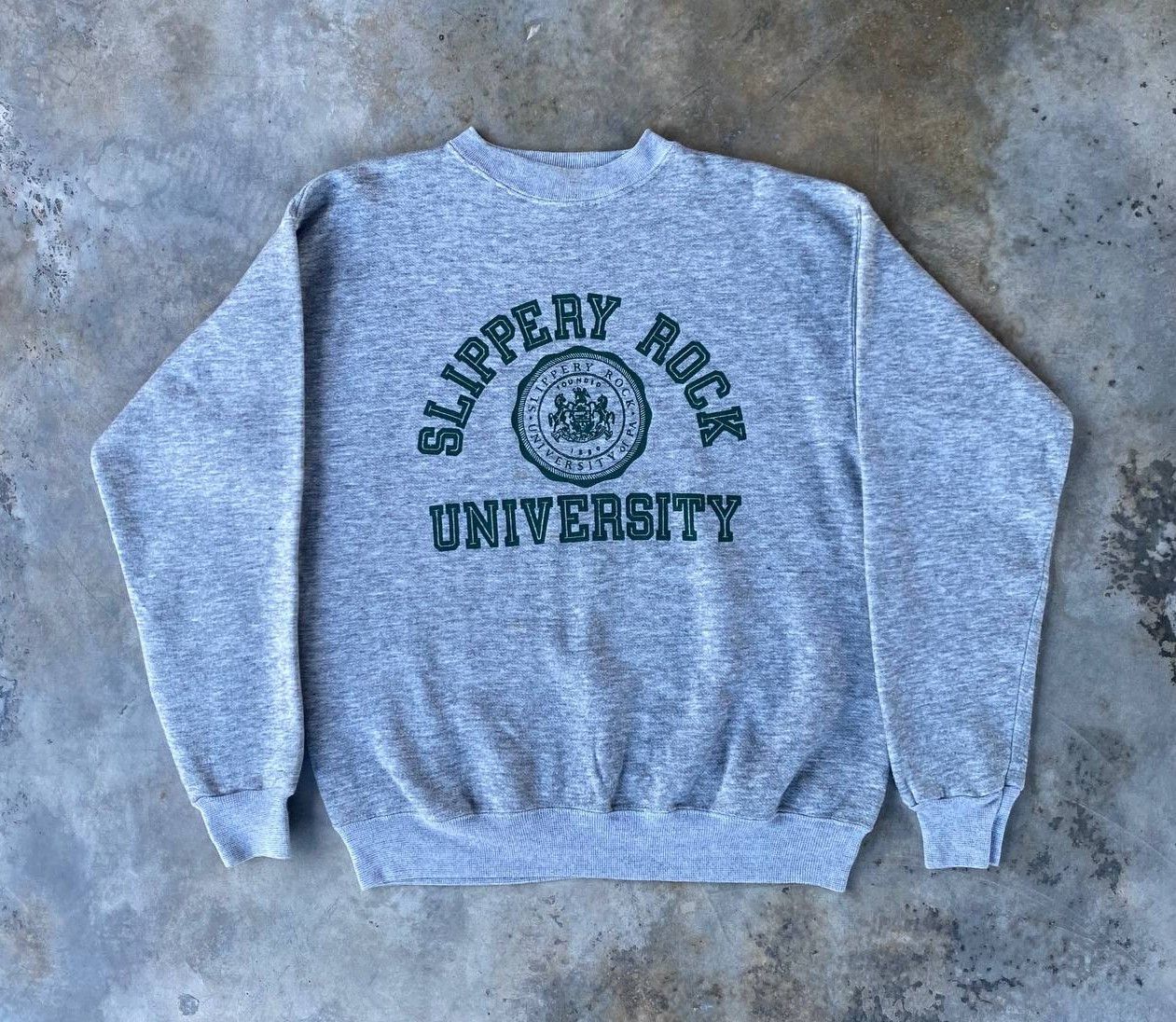 Vintage VINTAGE 80S SLIPPERY ROCK UNIVERSITY UNIVERSITE Size US L / EU 52-54 / 3 - 1 Thumbnail