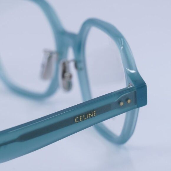 Celine 🕶️ New Celine CL50142F 093 Eyeglasses - Shiny Lime Size ONE SIZE - 7 Thumbnail