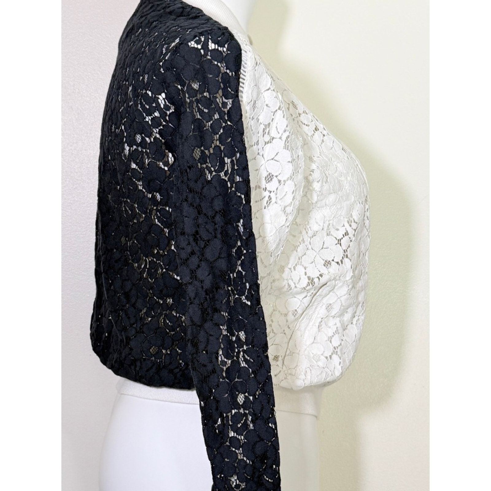 Other Large Lace bomber jacket Inc International Concepts Size L / US 10 / IT 46 - 3 Thumbnail
