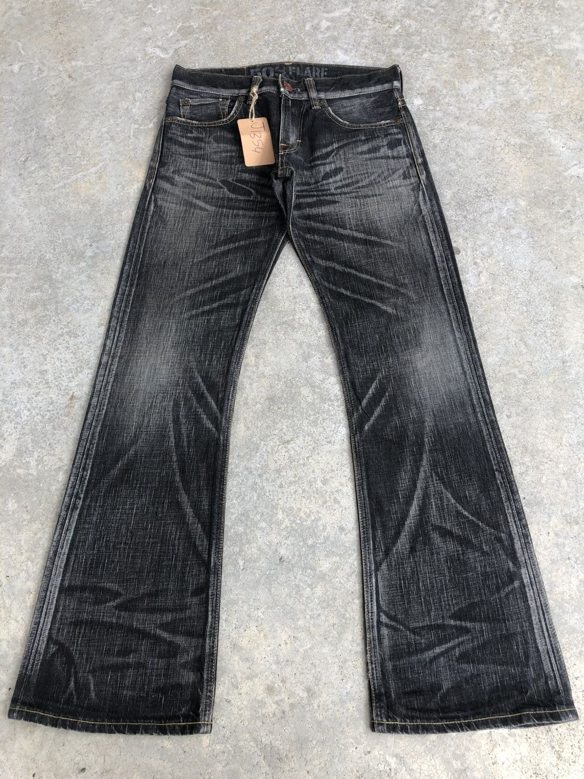 If Six Was Nine Edwin 503 Flared Jeans Distressed Jeans Size US 30 / EU 46 - 1 Thumbnail