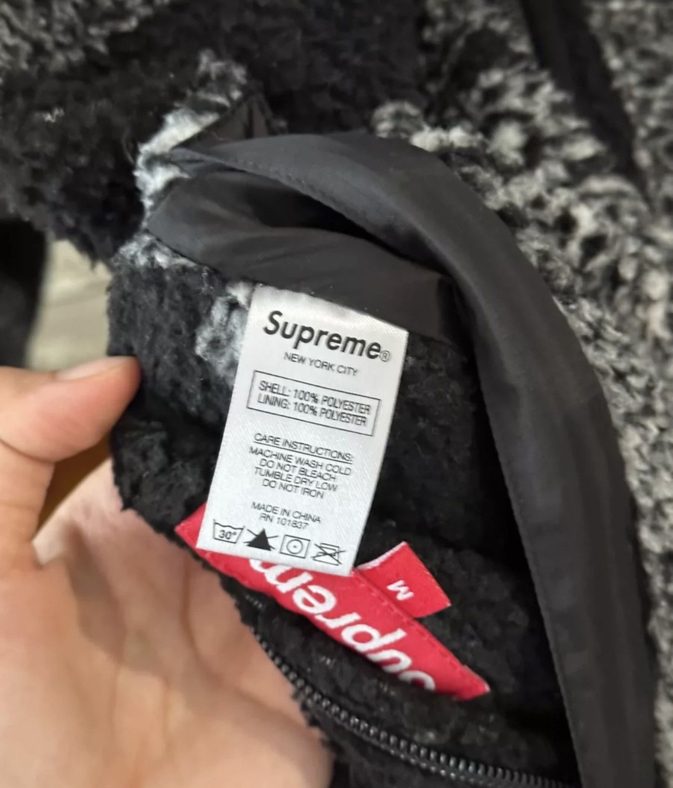 Supreme Supreme reversible bandana fleece jacket Size US M / EU 48-50 / 2 - 3 Thumbnail
