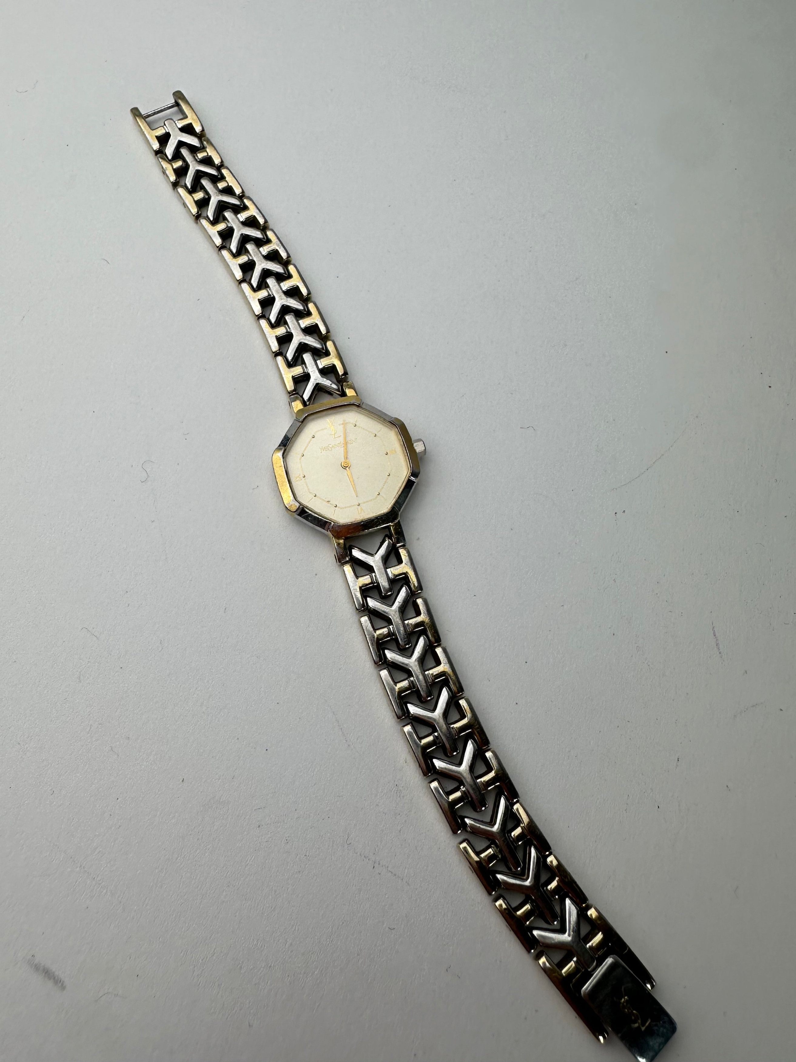 Citizen × Vintage × Yves Saint Laurent YSL Manual Winding Tank
