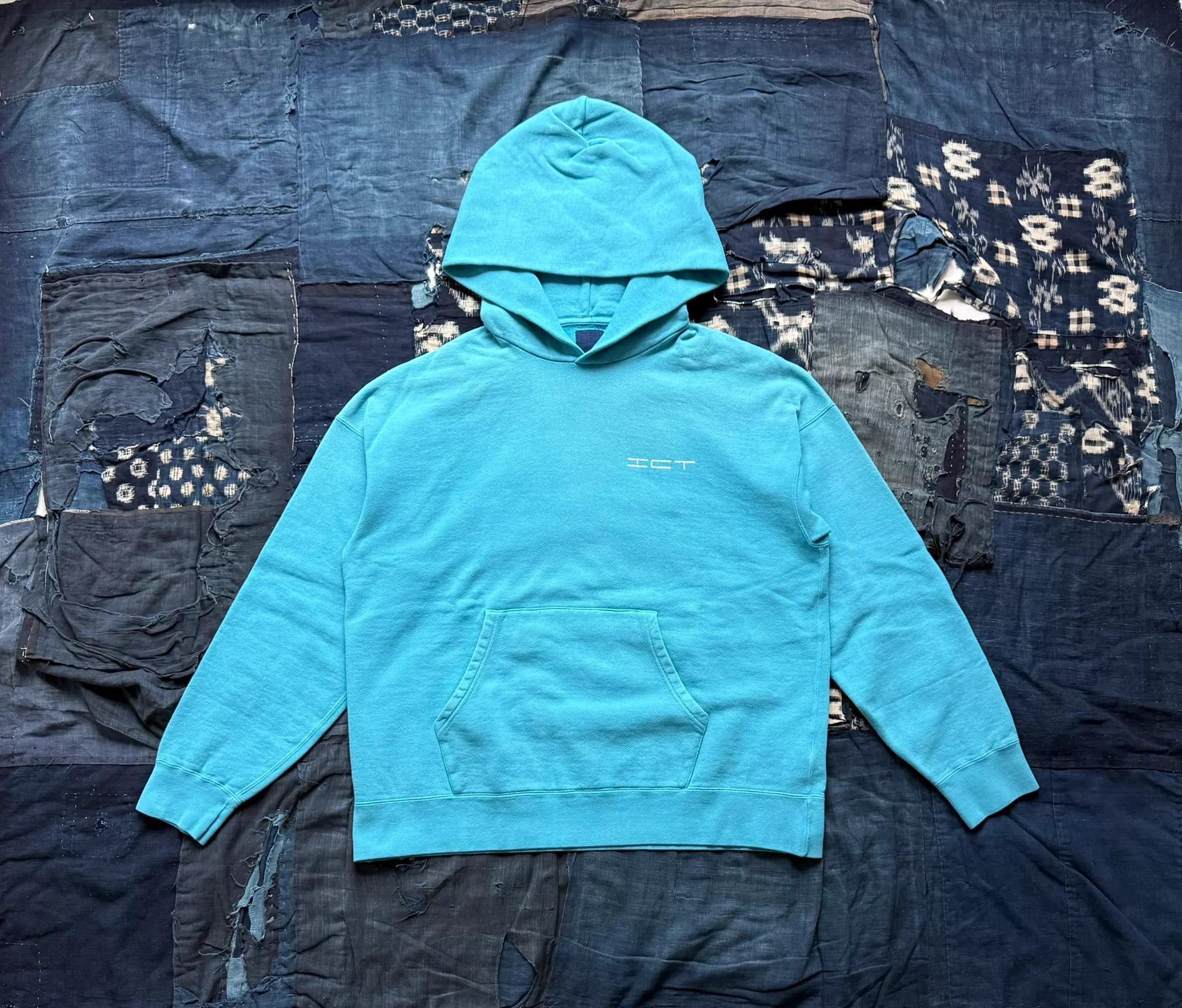 Visvim VISVIM 24AW ICT JUMBO SB DMGD HOODIE BLUE 4 Size US XL / EU 56 / 4 - 1 Thumbnail