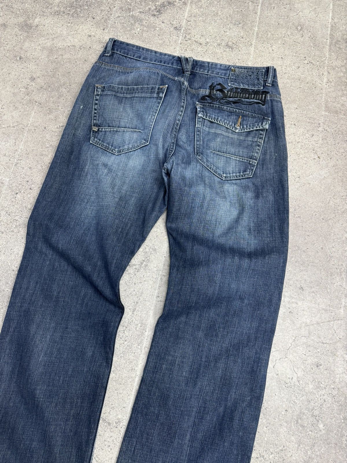 Billabong Wow😻VINTAGE CARGO MULTI-POCKET STREETWEAR FUBU DENIM EVISU Size US 34 / EU 50 - 11 Thumbnail