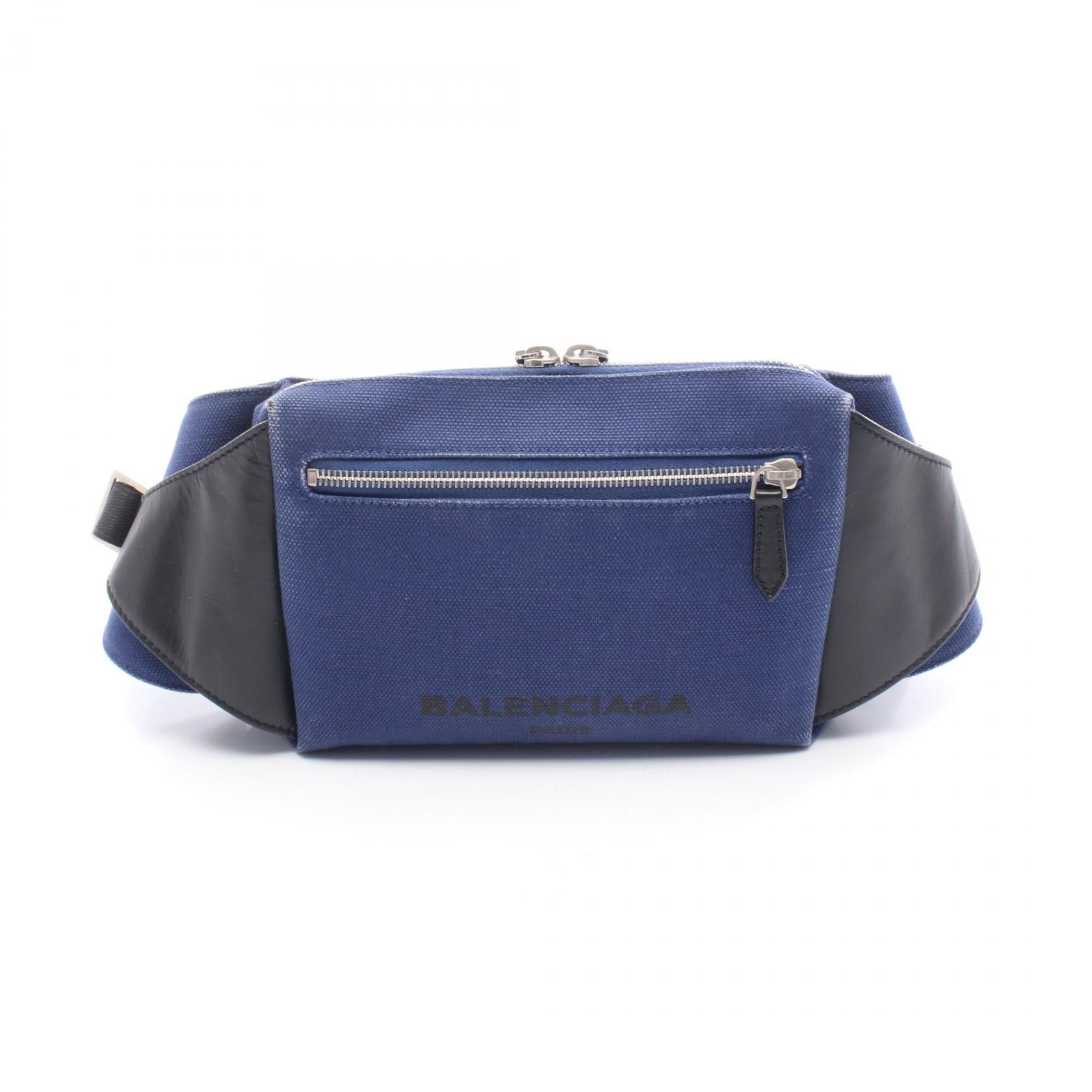 Balenciaga Balenciaga Balenciaga Canvas Leather Belt Bag Textile Belt Bag 433625 DUTY FREE for USA Size ONE SIZE - 1 Thumbnail