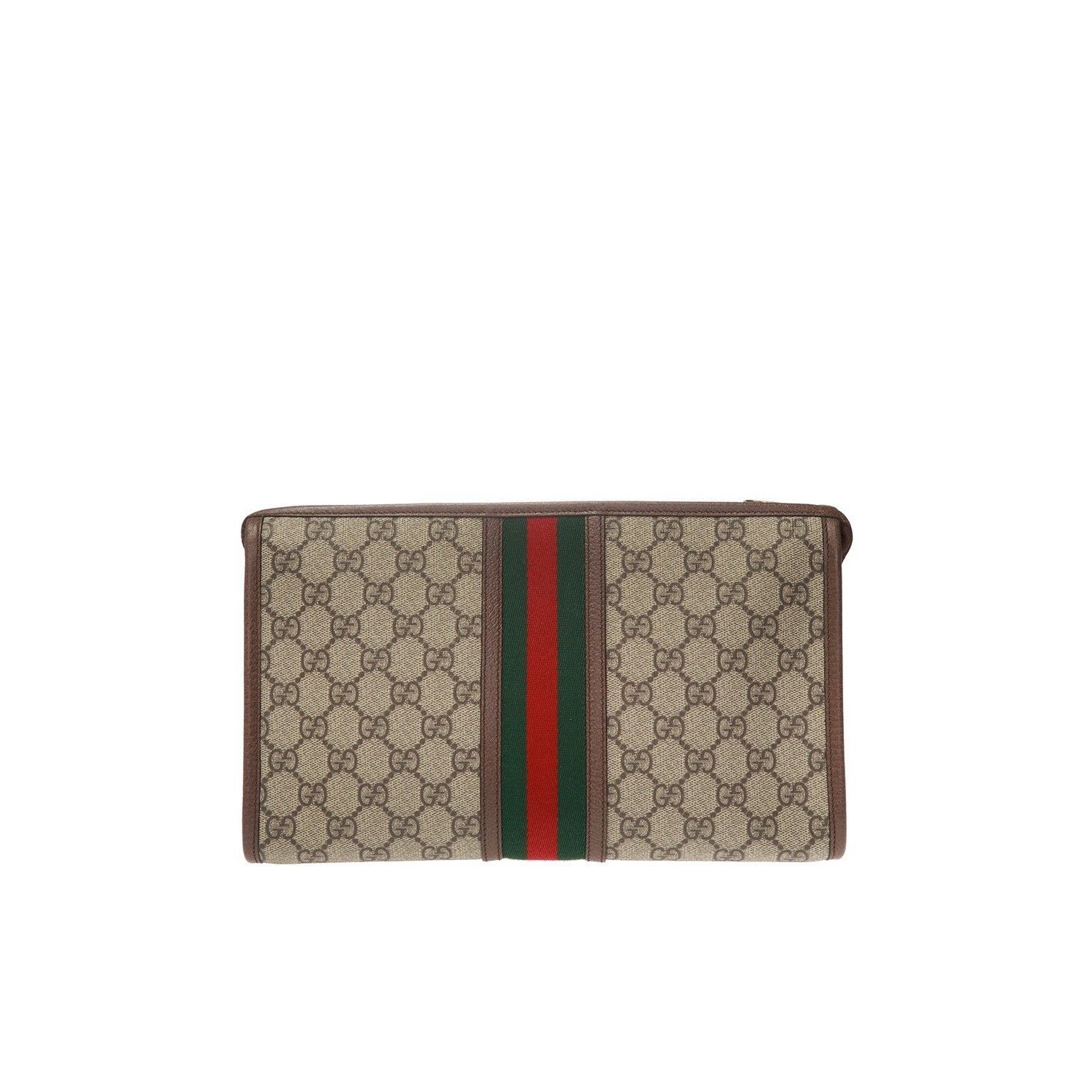 Gucci GUCCI Ophidia Medium Beige GG Pouch New & Authentic Size ONE SIZE - 3 Thumbnail