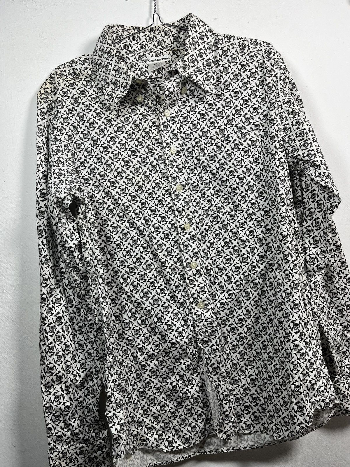 Vintage Skull Button Up DUB FACTORY Akira Size US L / EU 52-54 / 3 - 4 Thumbnail