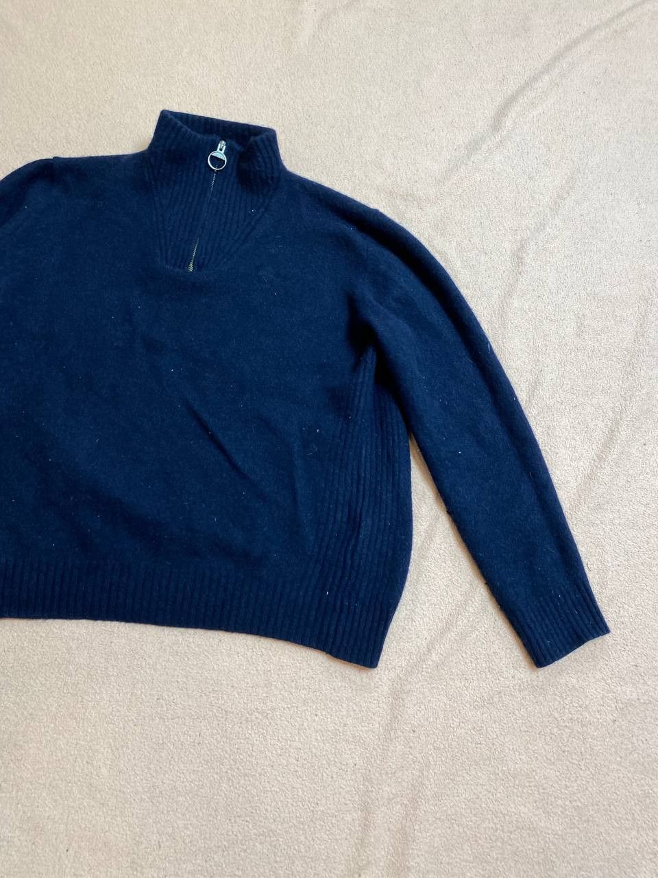 Barbour × Vintage Barbour Mens Half Zip top Jumper sweater long sleeve Size US XXL / EU 58 / 5 - 7 Thumbnail