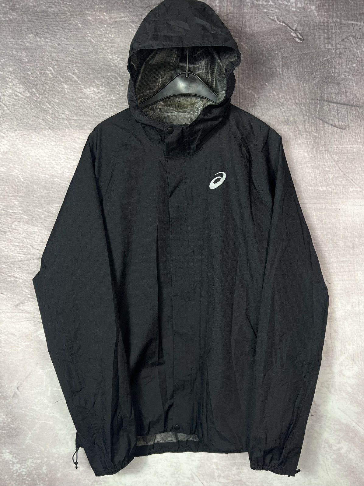 Asics Asics Black Tech Shell Running Jacket Gorpcore Style Size US M / EU 48-50 / 2 - 6 Thumbnail