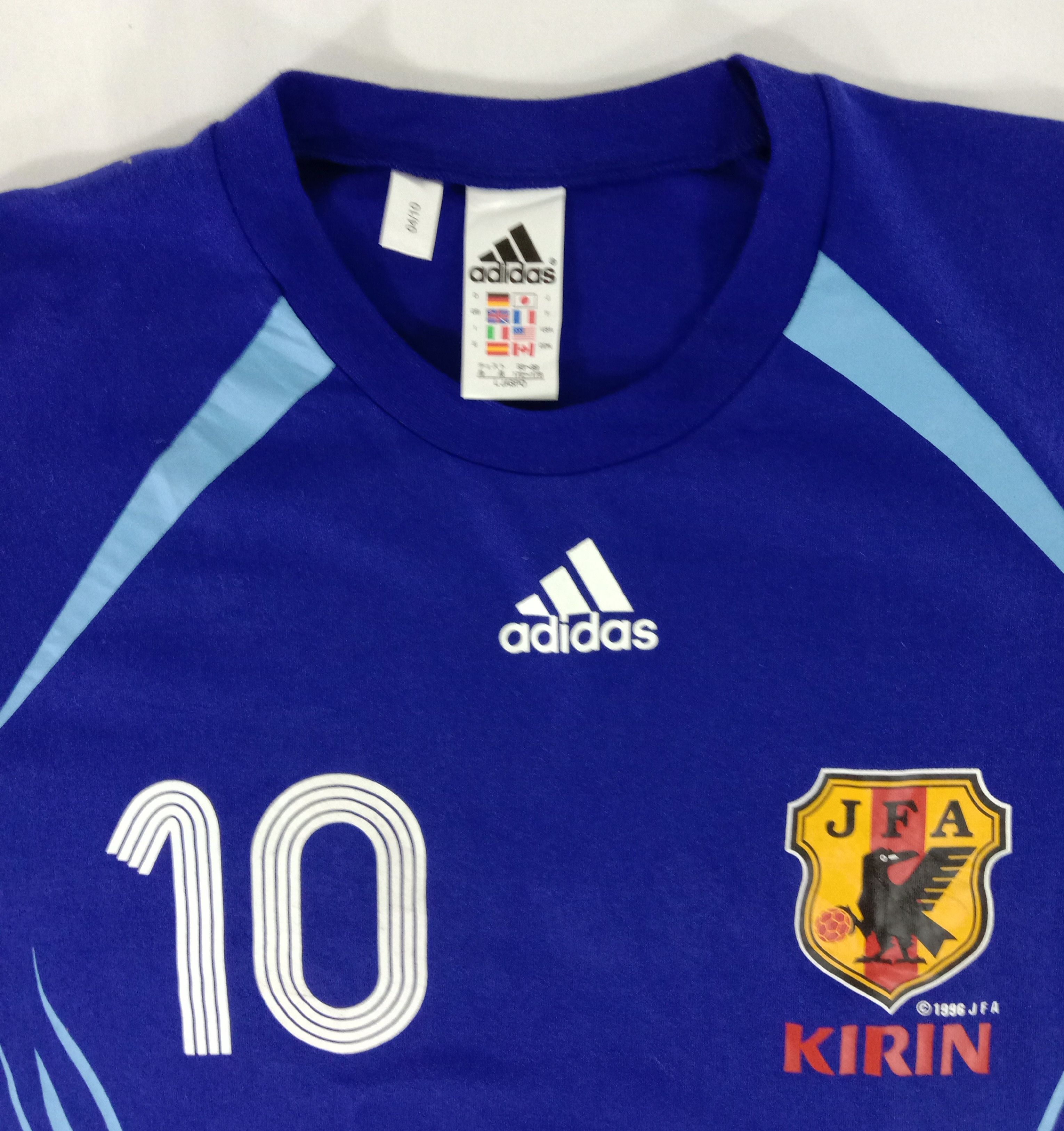 Adidas Vintage Japan National Football Team 2006 Kagawa Jersey Size US L / EU 52-54 / 3 - 2 Thumbnail