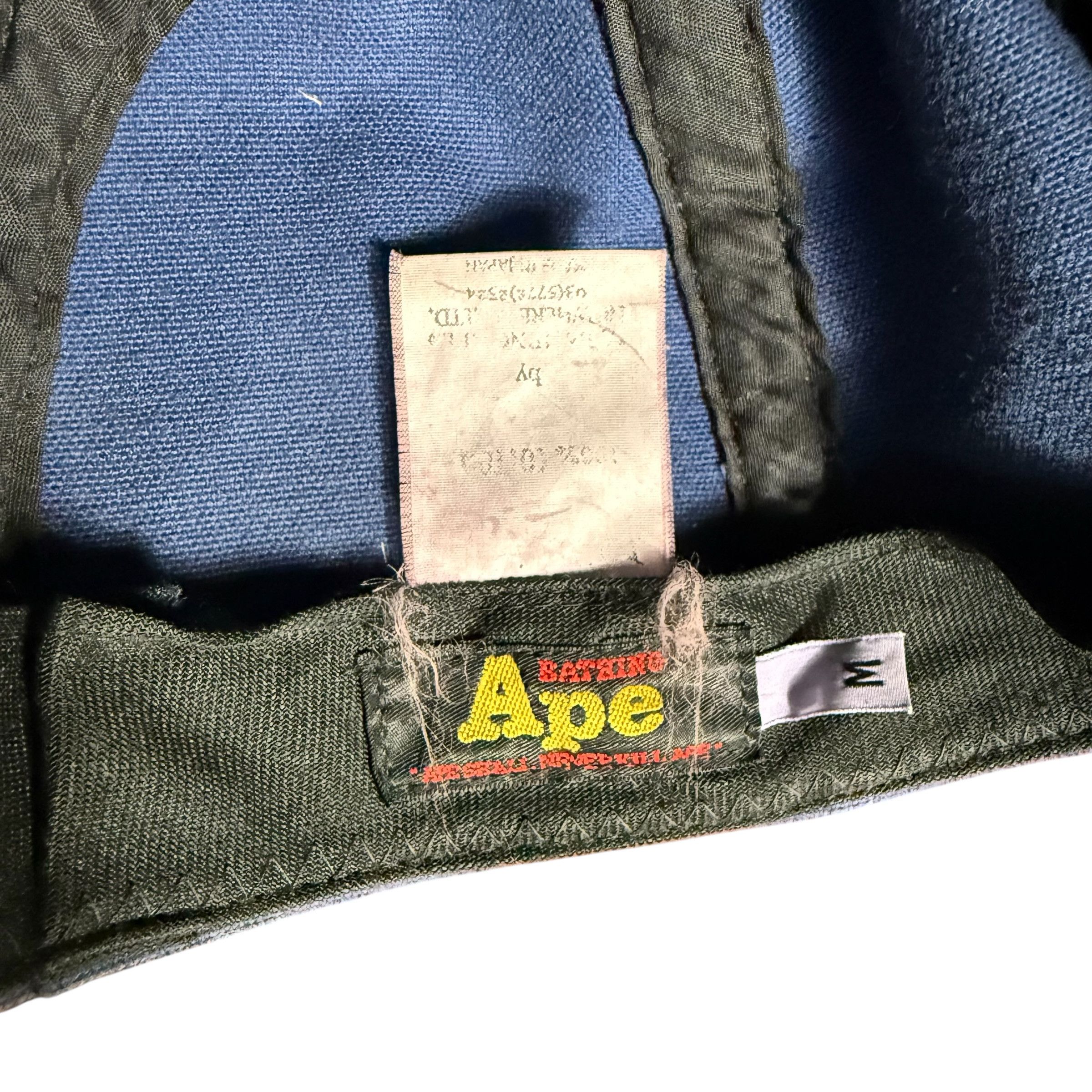 Bape 🔥RARE🔥Vintage A Bathing Ape BAPE Busy Work Full Hat Cap Size ONE SIZE - 8 Thumbnail
