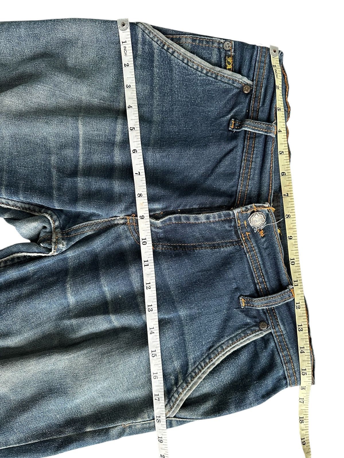 Hysteric Glamour ARCHIVE LATINO SICK DISTRESSED WASHED DENIM JEANS Size US 31 - 13 Thumbnail