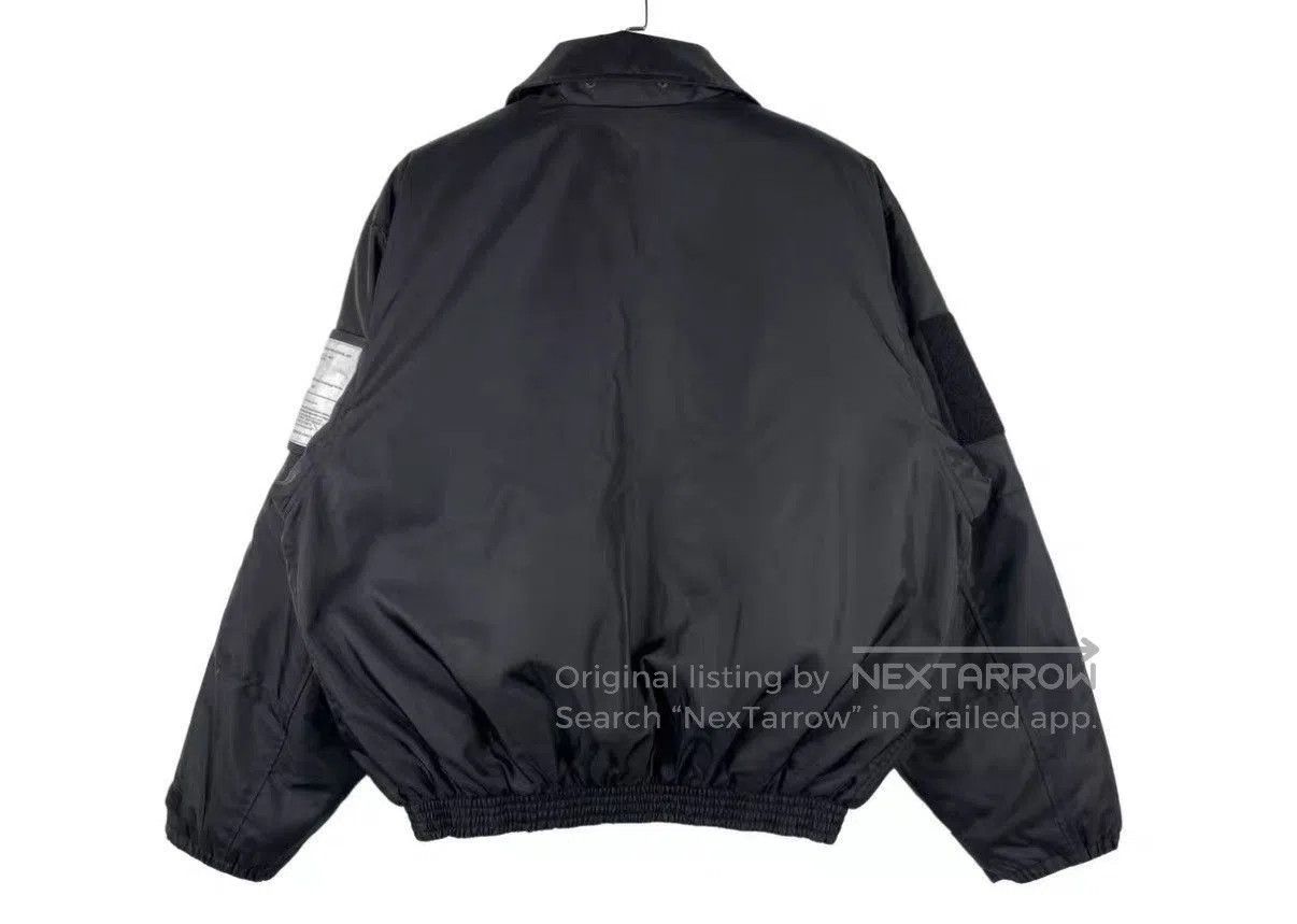 N.Hoolywood Black Bomber Jacket with Zip Front and Pockets. Size US S / EU 44-46 / 1 - 2 Thumbnail