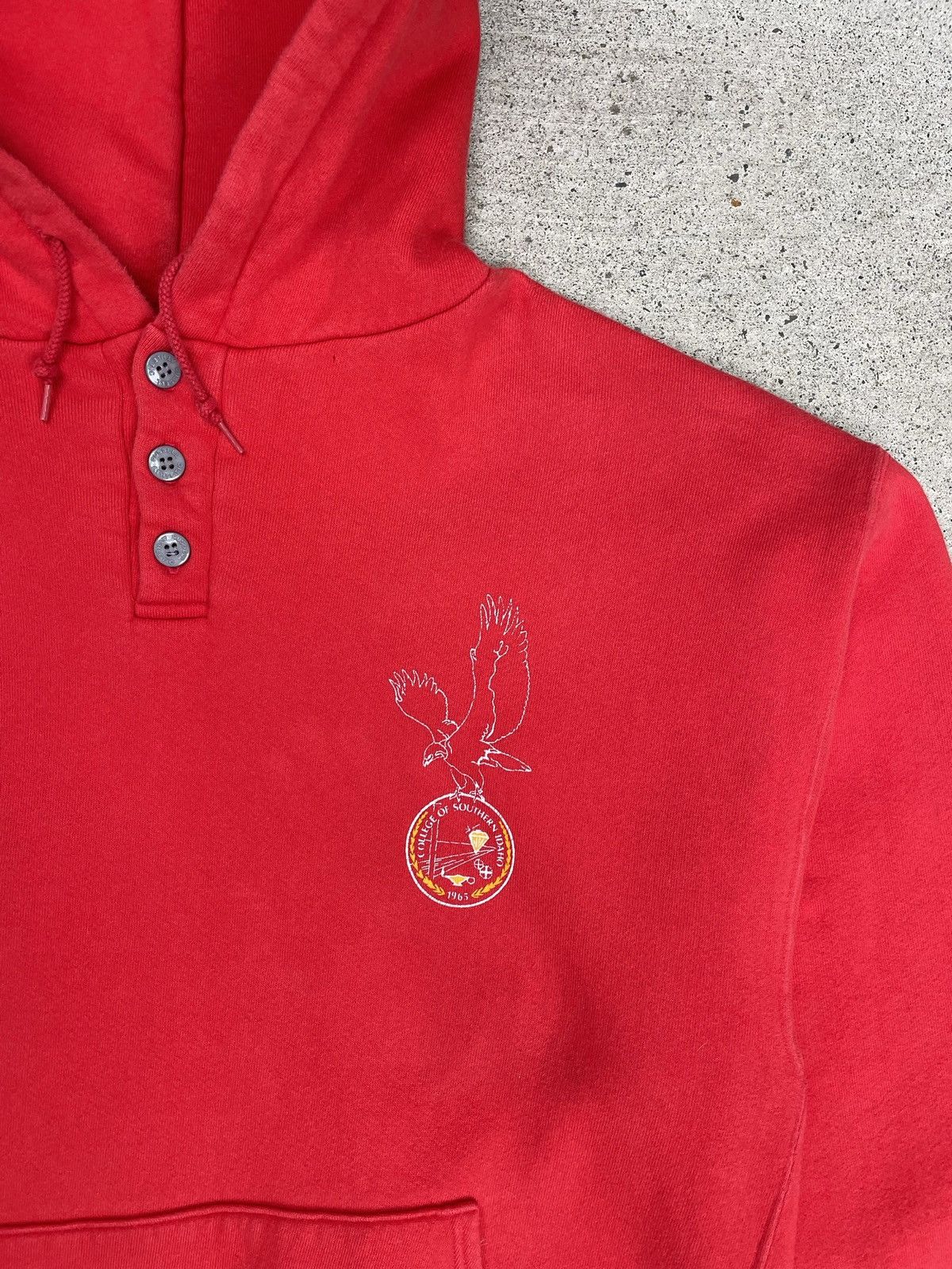 Russell Athletic × Vintage Vintage College of Southern Idaho Russell Hoodie Size US L / EU 52-54 / 3 - 3 Thumbnail