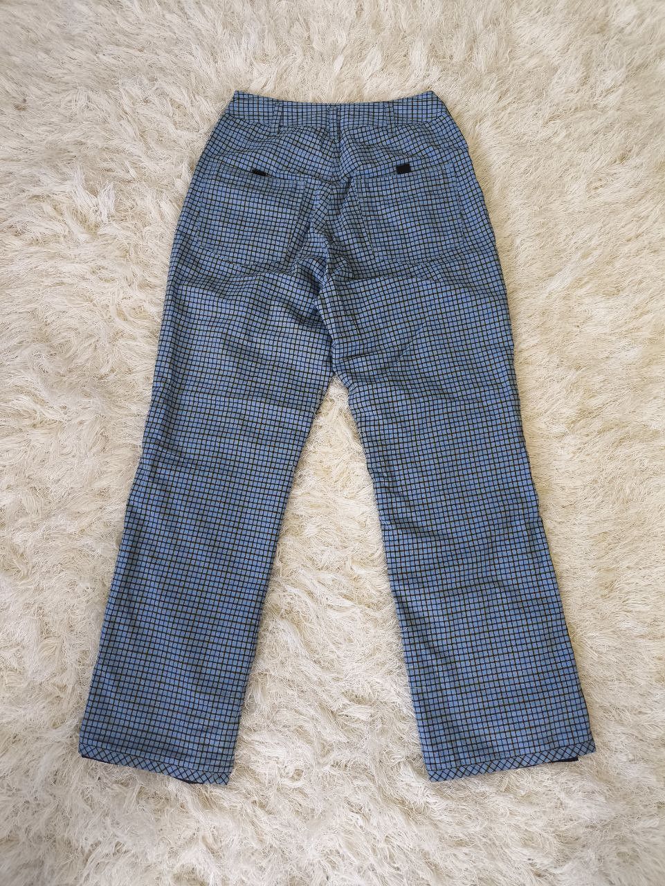 Gear for Sports MISTRAL Plaid Blue Waterproof Outdoor Ski Trousers Size 36" / US 14 / IT 50 - 2 Thumbnail