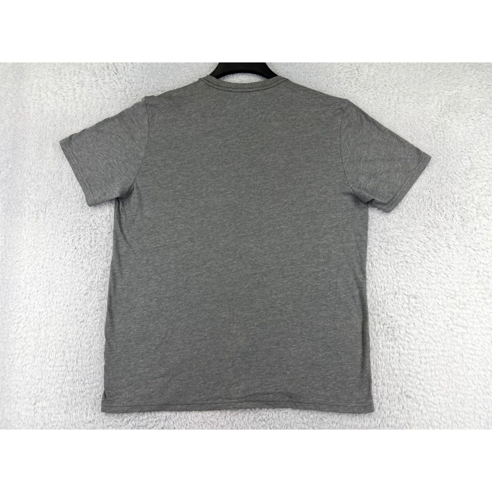 Adidas Adidas Shirt Mens XL Gray Short Sleeve Cotton Blend Gym Athletic Crew T‑Shirt Size US XL / EU 56 / 4 - 2 Thumbnail