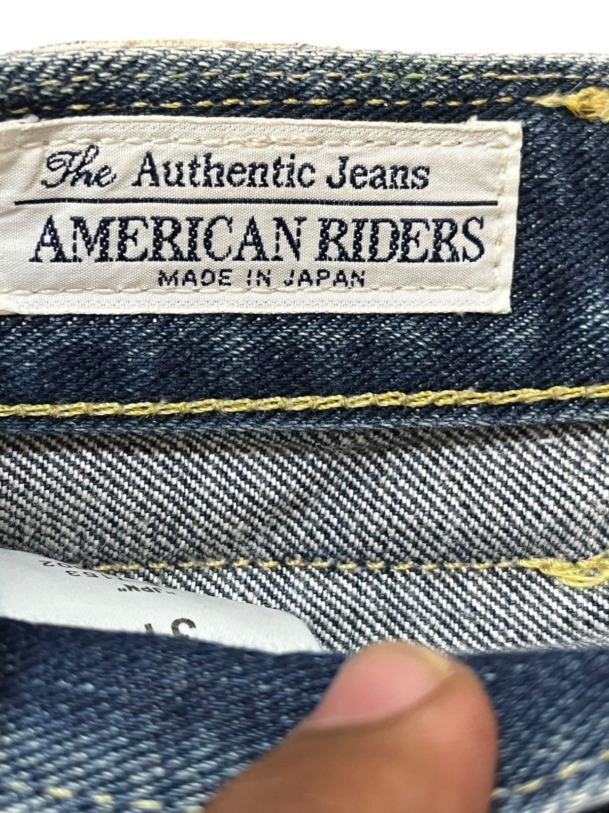 Lee × POST ARCHIVE FACTION (PAF) Vintage Lee Riders Flare Faded Distressed Denim Size US 32 / EU 48 - 5 Thumbnail