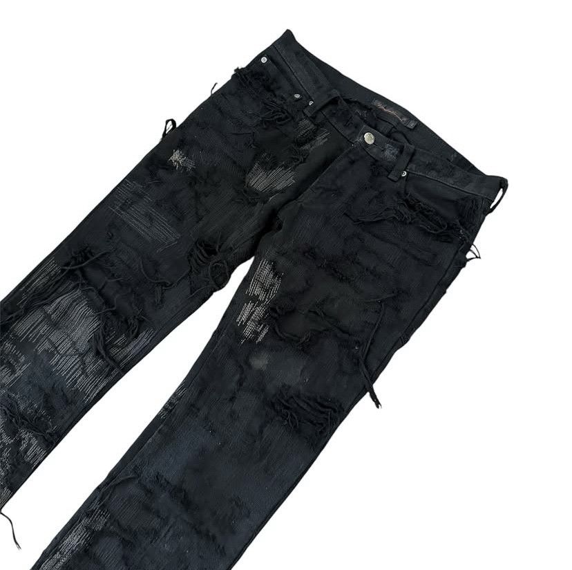 Undercover undercover 85s black denim Size 29" - 2 Thumbnail