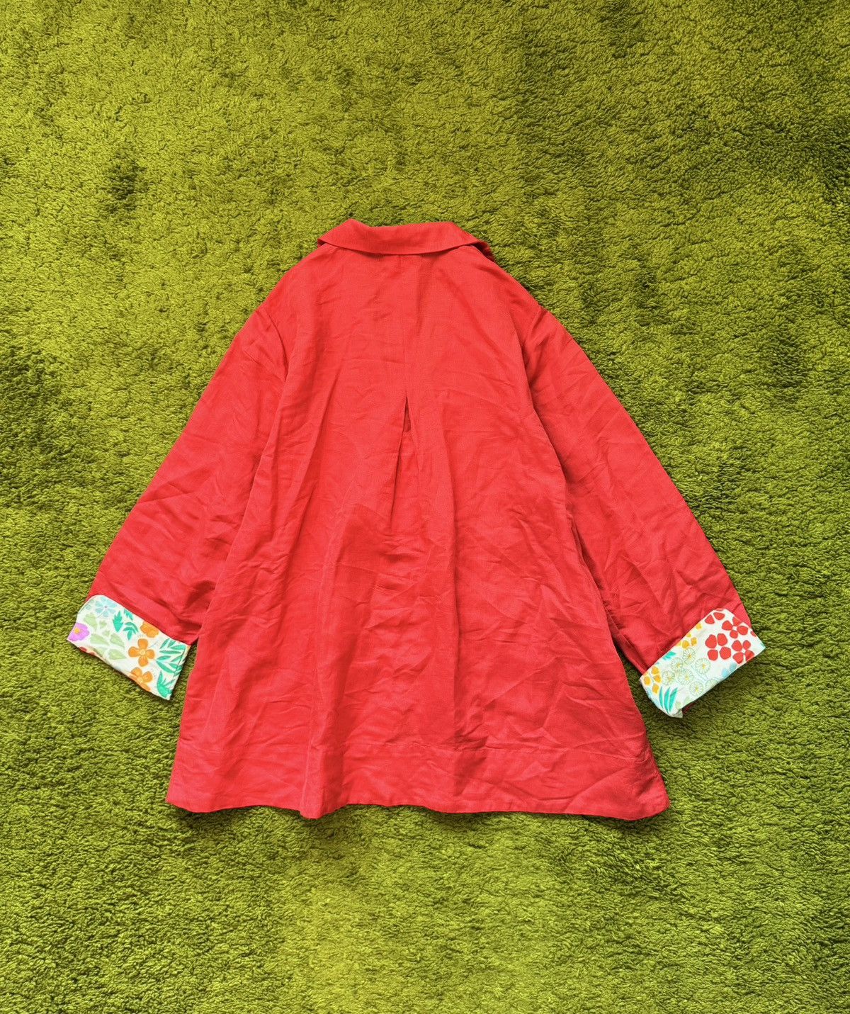 Gudrun Sjoden Gudrun Sjoden linen blend embroidered floral blazer jacket Size XL / US 12-14 / IT 48-50 - 4 Thumbnail