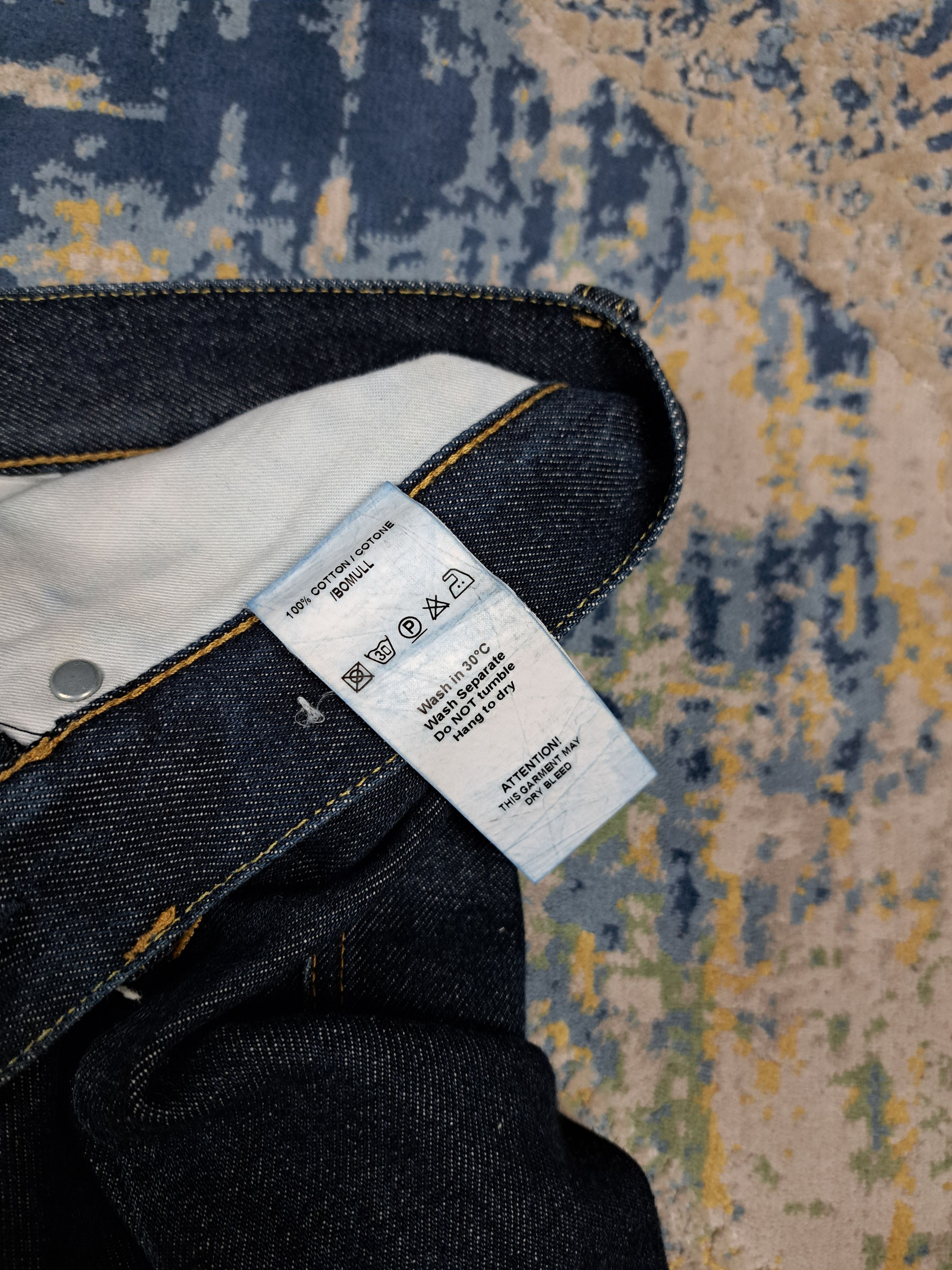 Our Legacy Our Legacy Zero Cut Raw Indigo Denim Size US 29 - 9 Thumbnail