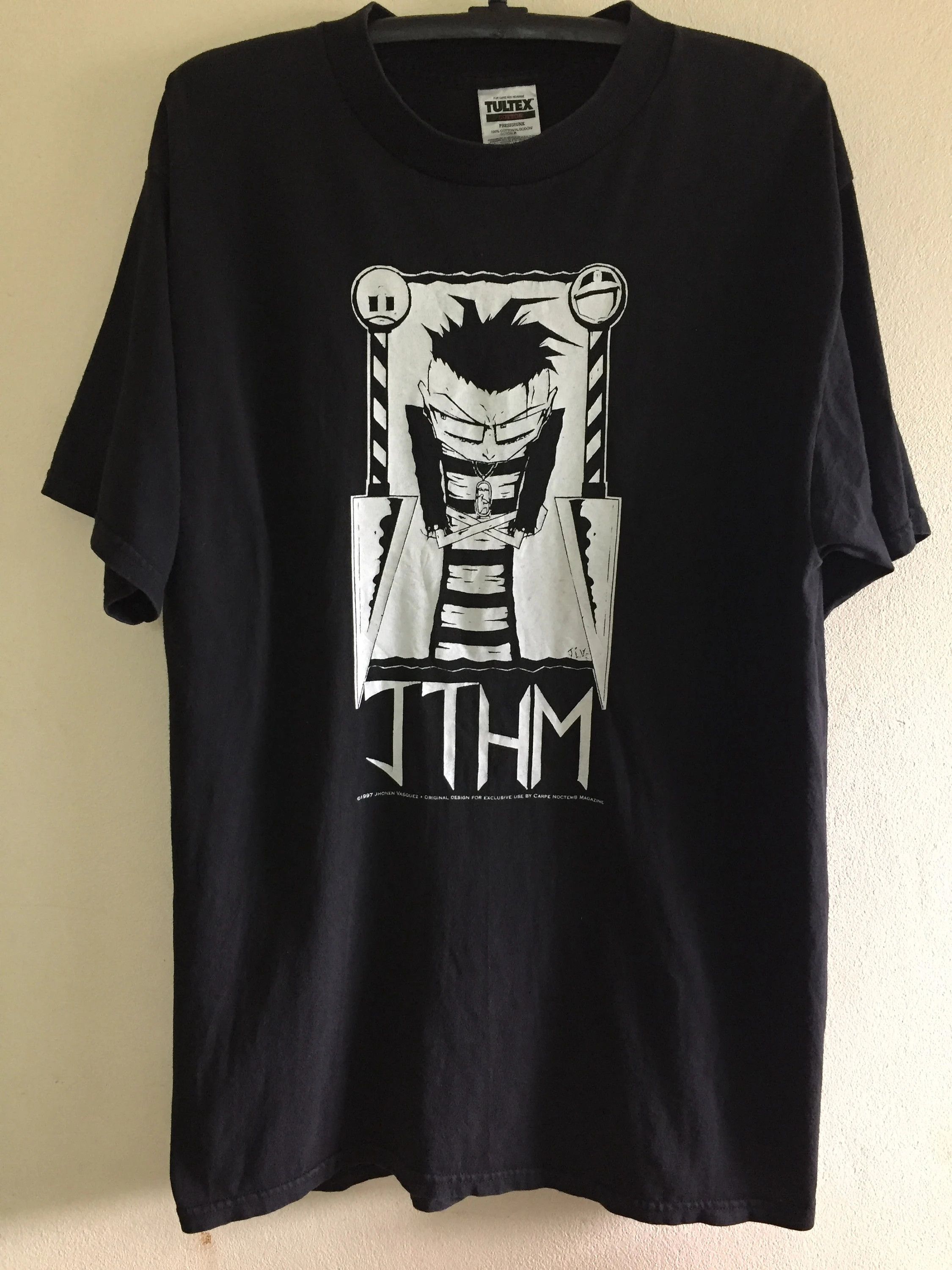 image of Vintage Johnnie The Homidical Manic in Black, Men's (Size XL)