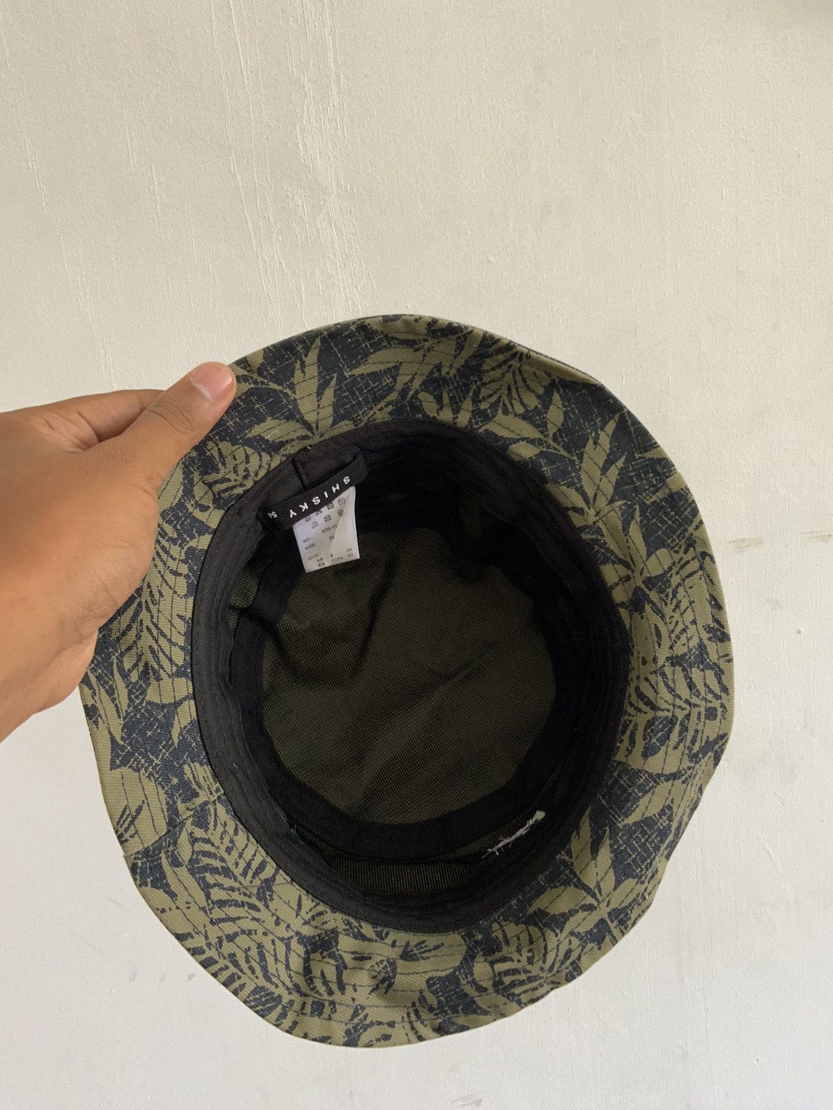 Japanese Brand Shisky Japanese Printed Bucket Hat Size ONE SIZE - 7 Thumbnail
