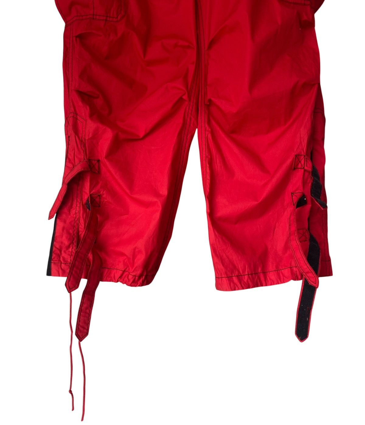 Japanese Brand Y2k Vintage UFO Parachute Cargo Bondage Baggy Pant Size US 31 - 3 Thumbnail