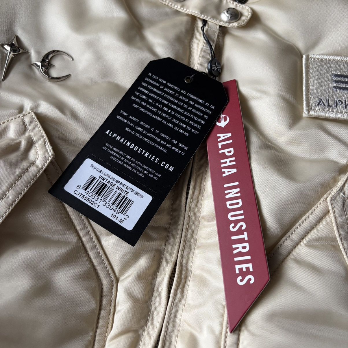 Thug Club Thug Club × ALPHA INDUSTRIES AI CWU 45/P FLIGHT JACKET stk Size US M / EU 48-50 / 2 - 12 Thumbnail