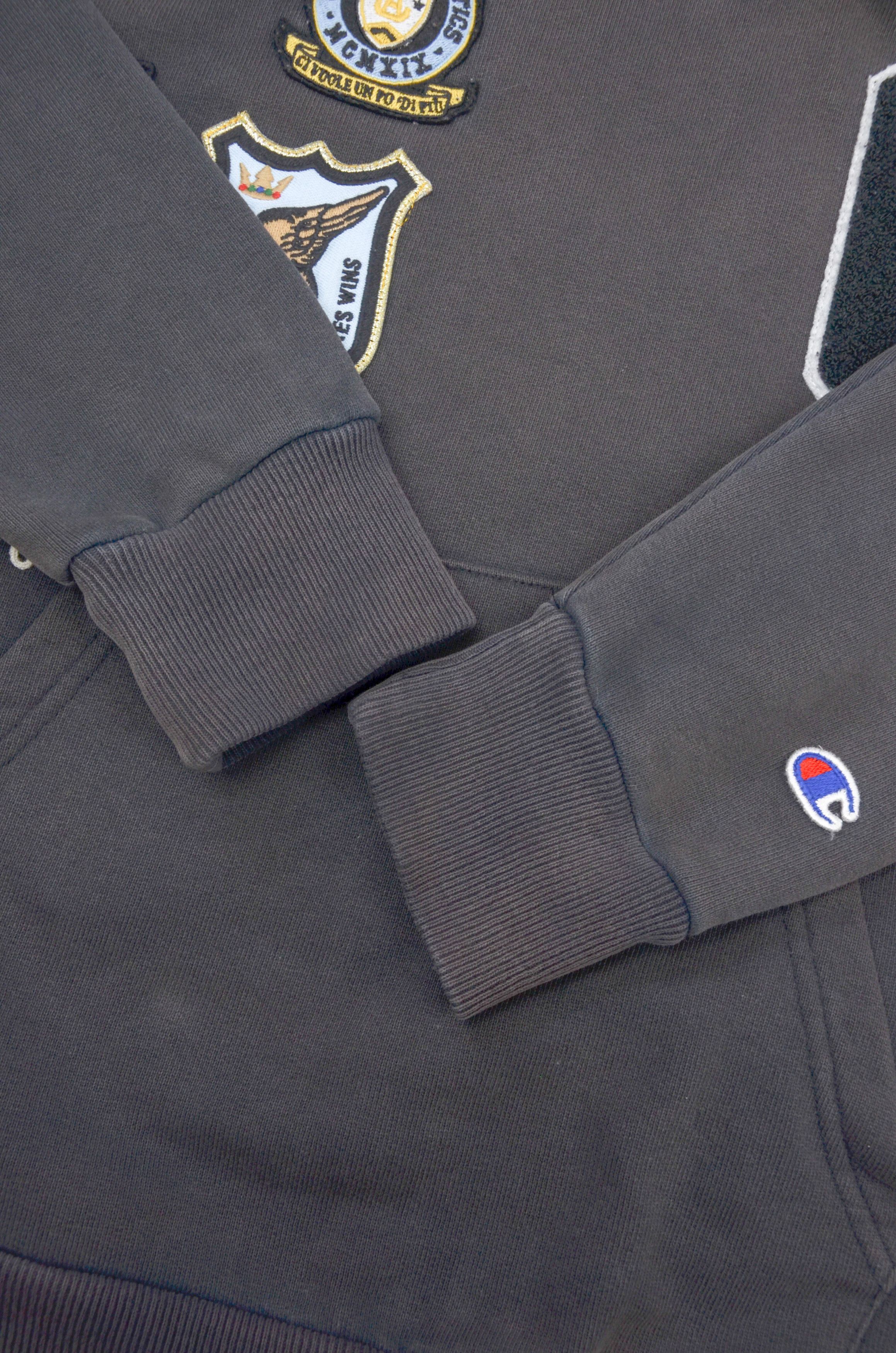 Champion Champion x Clothsurgeon Custom Patch Hoodie Black – Size S Size US S / EU 44-46 / 1 - 3 Thumbnail