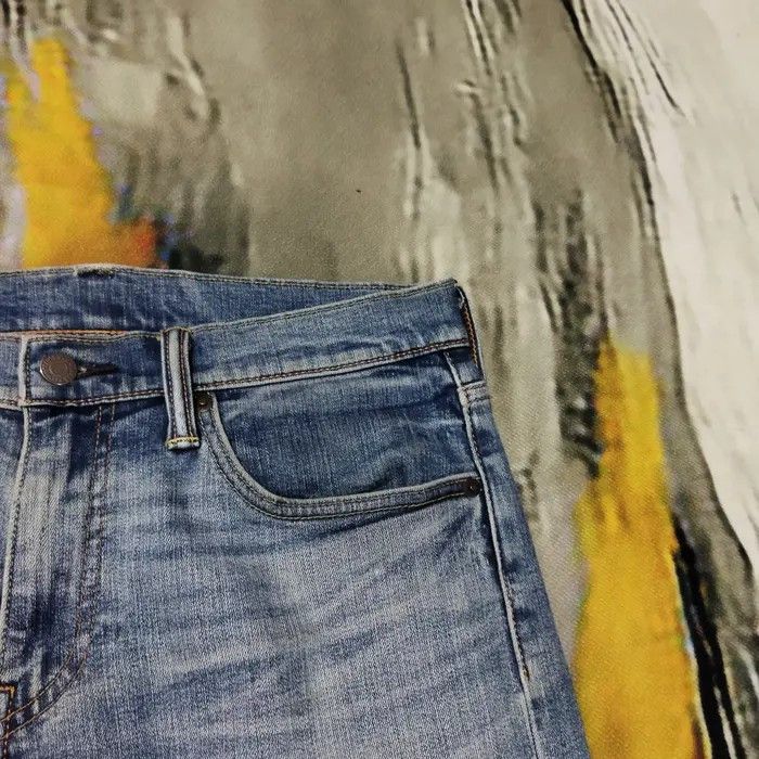 Levi's × Vintage VINTAGE LEVIS 511 DISTRESSED FADED BLUE JEANS PANTS Size US 32 / EU 48 - 5 Thumbnail