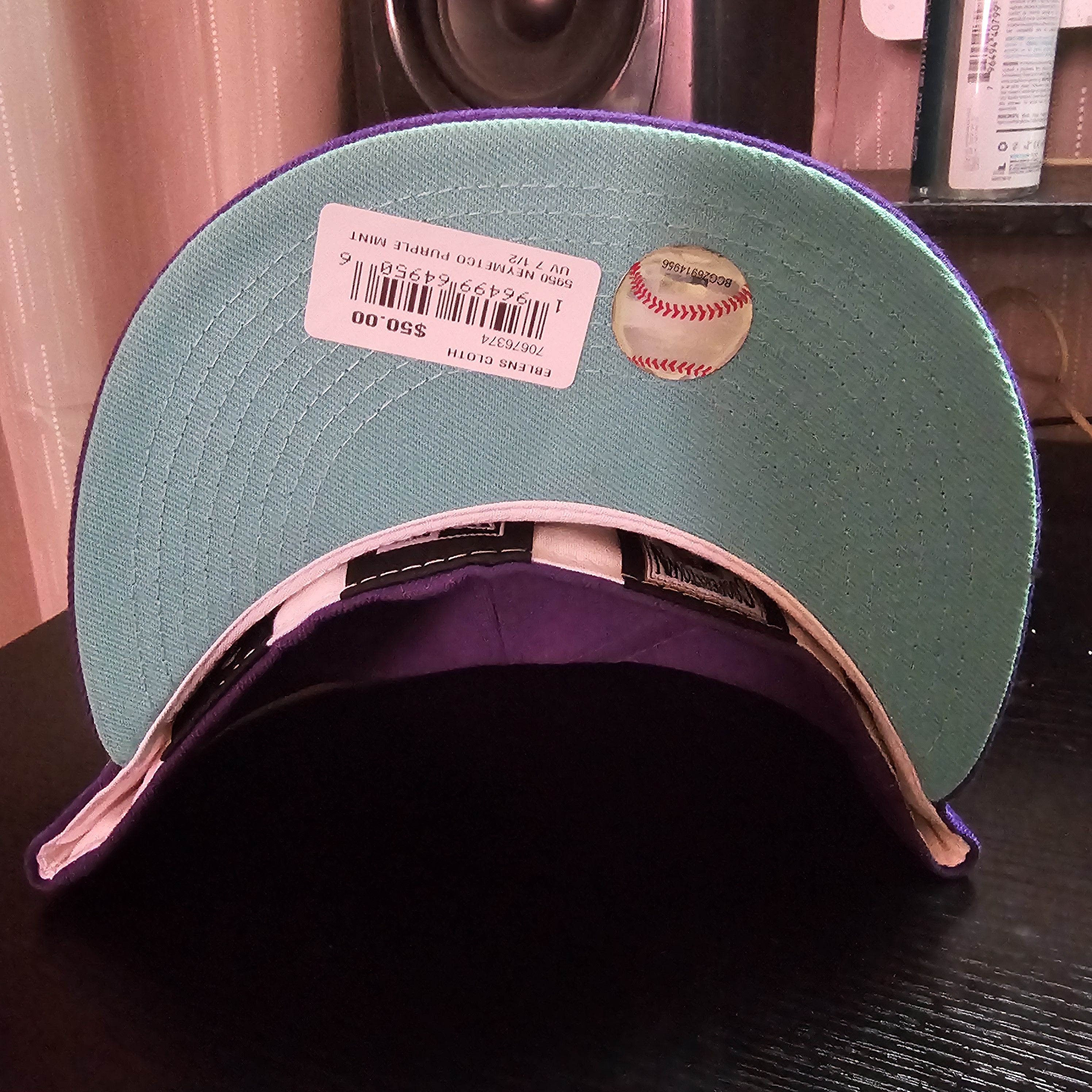 New Era Mets Purple City Size ONE SIZE - 4 Thumbnail