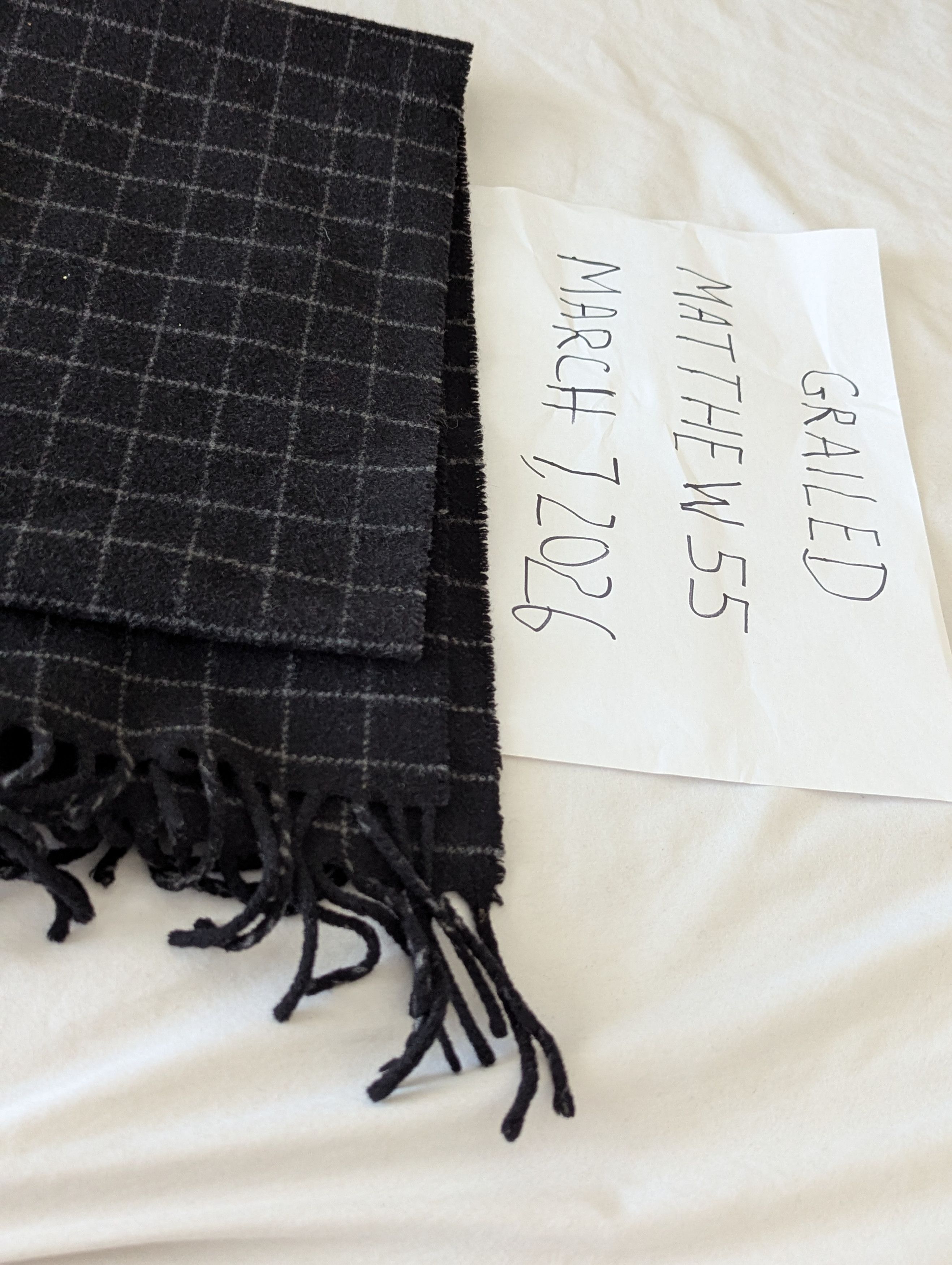 Polo Ralph Lauren Black wool Scarves Size ONE SIZE - 1 Thumbnail