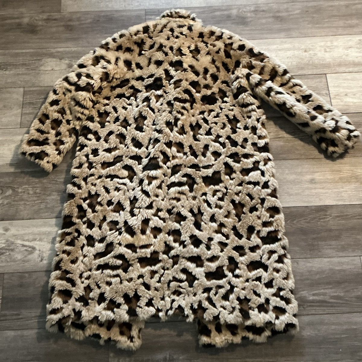 Junya Watanabe FW18 Jacquard Cheetah Faux Fur Coat Size US M / EU 48-50 / 2 - 3 Thumbnail