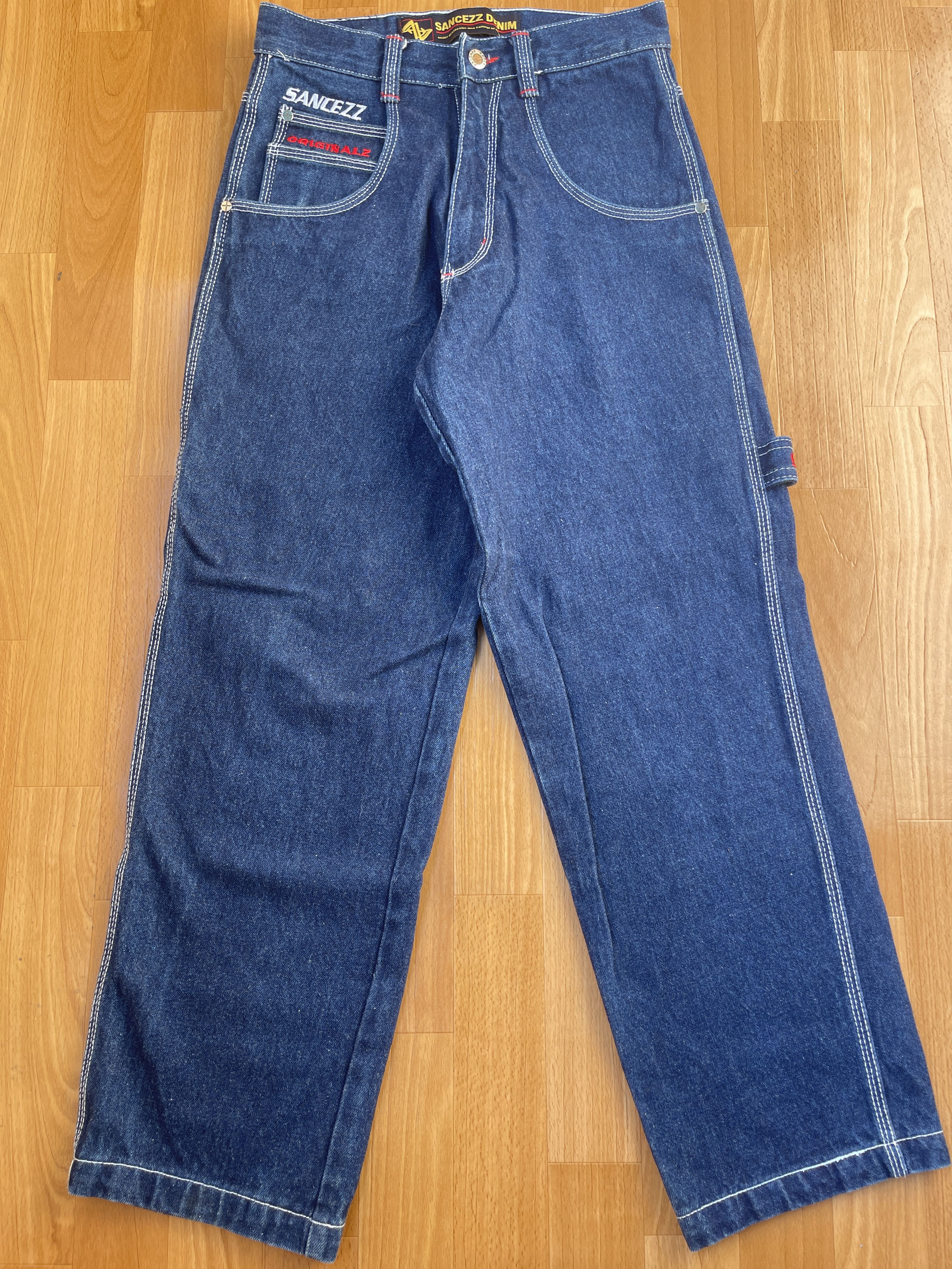 Other Sancezz jeans, vintage baggy jeans 90s hip hop skater Y2K 26 Size US 26 / EU 42 - 2 Thumbnail
