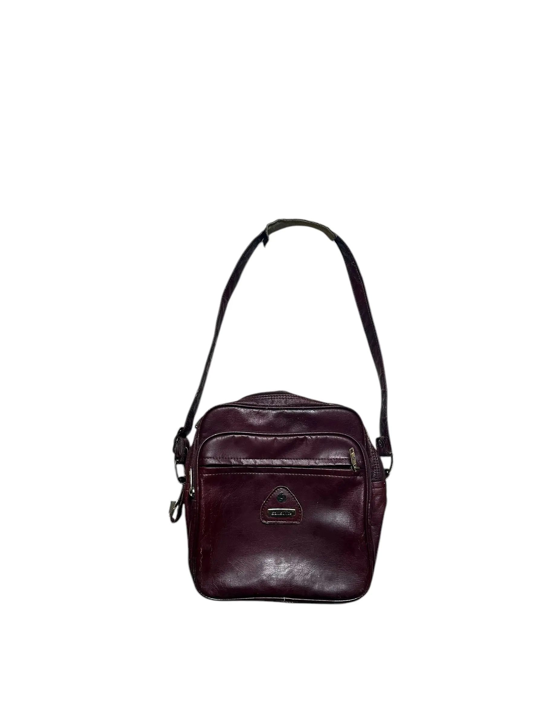 Samsonite Korean Samsonite vintage leather box military bag Size ONE SIZE - 1 Thumbnail