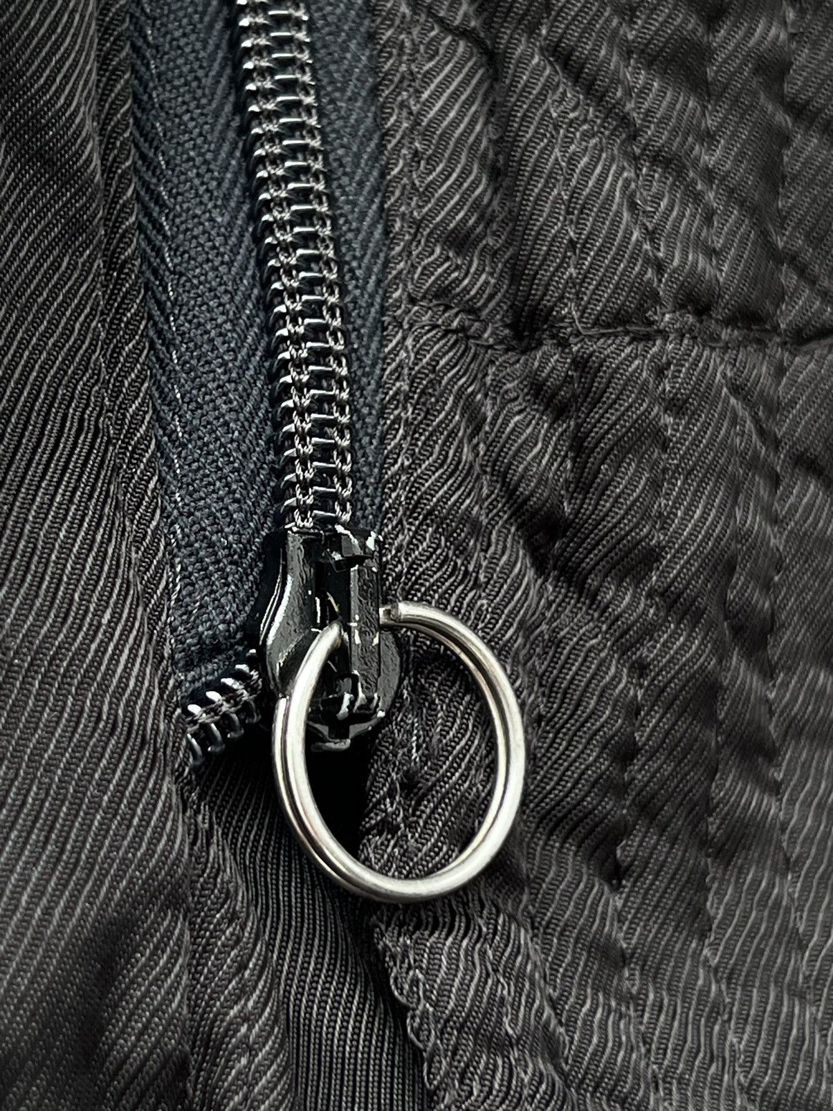 Prada 90s Prada ReNylon Double Breasted Black Trench Coat Size US M / EU 48-50 / 2 - 16 Thumbnail