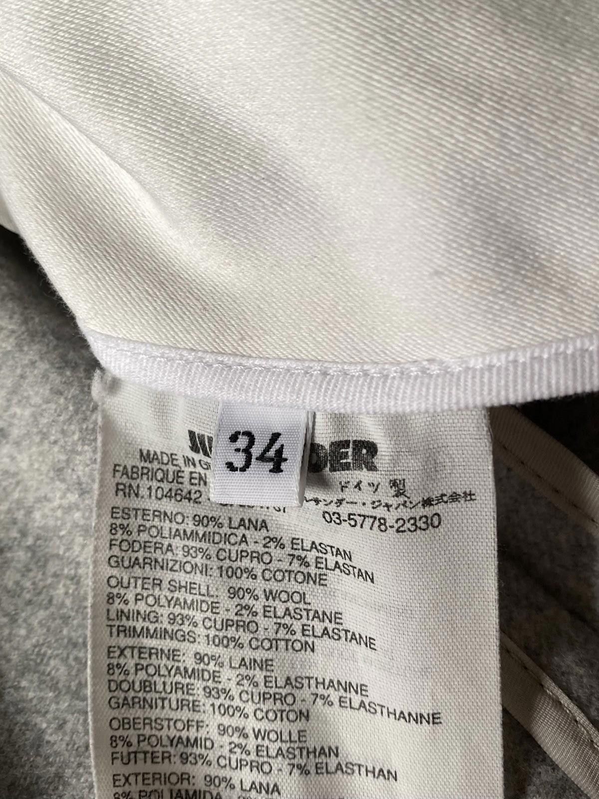 Jil Sander 2000`s Jil Sander By Raf Simons Wool Tailored Blazer Jacket Size XS / US 0-2 / IT 36-38 - 10 Thumbnail
