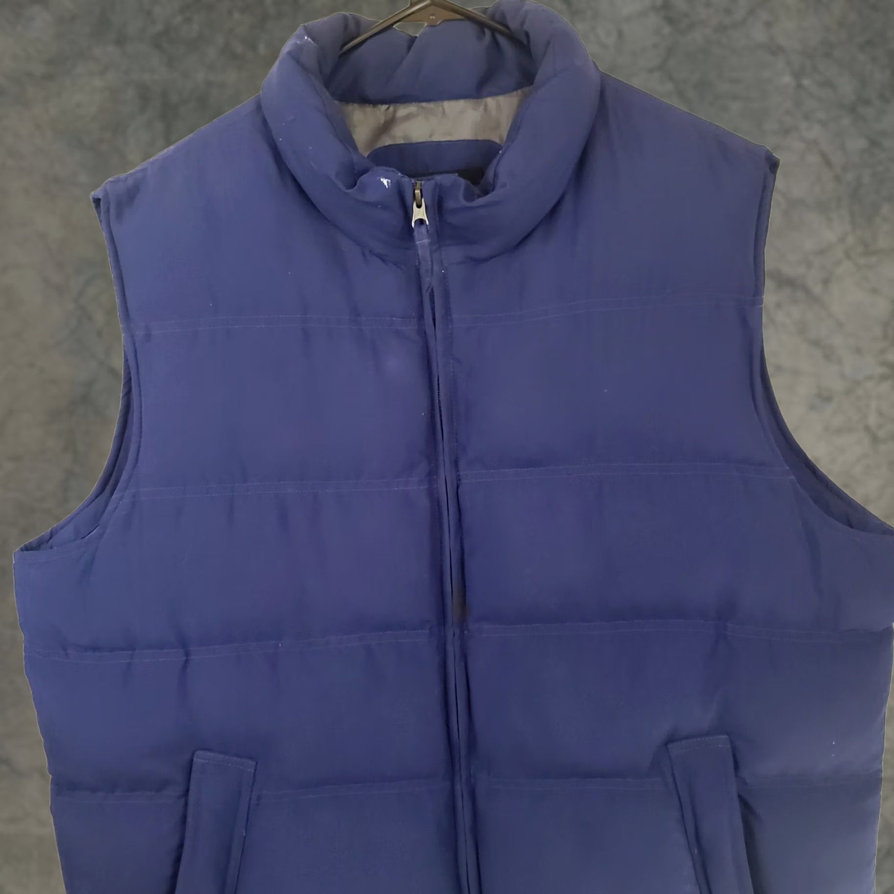 Vintage Weathercast Vest Weathercast Full Zip Puff Vest Men's L Blue Polyester Insulated Size US L / EU 52-54 / 3 - 1 Thumbnail