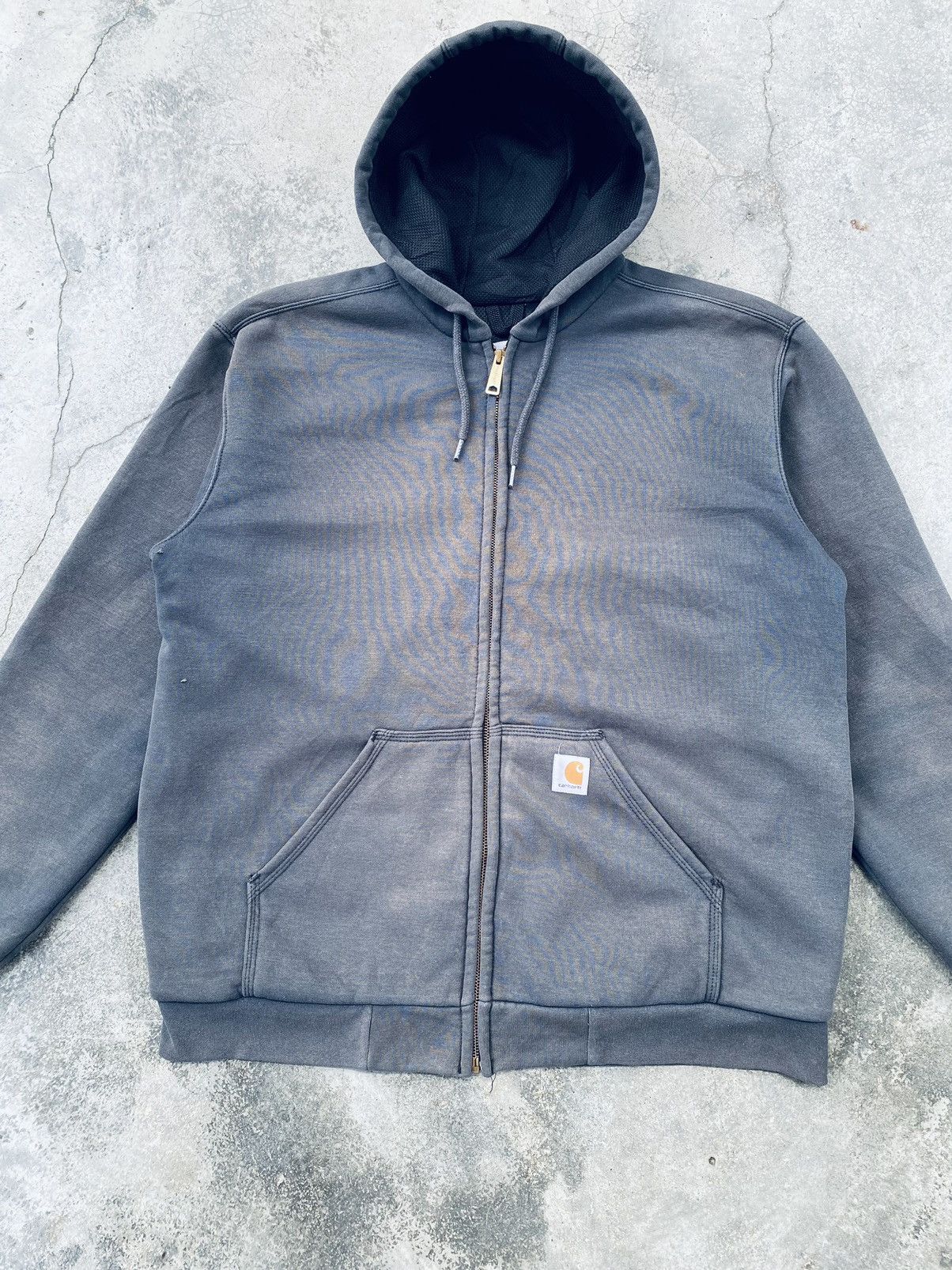 Carhartt Vintage Carhartt Sun Faded Zipper Hoodie Distressed Size US M / EU 48-50 / 2 - 5 Thumbnail
