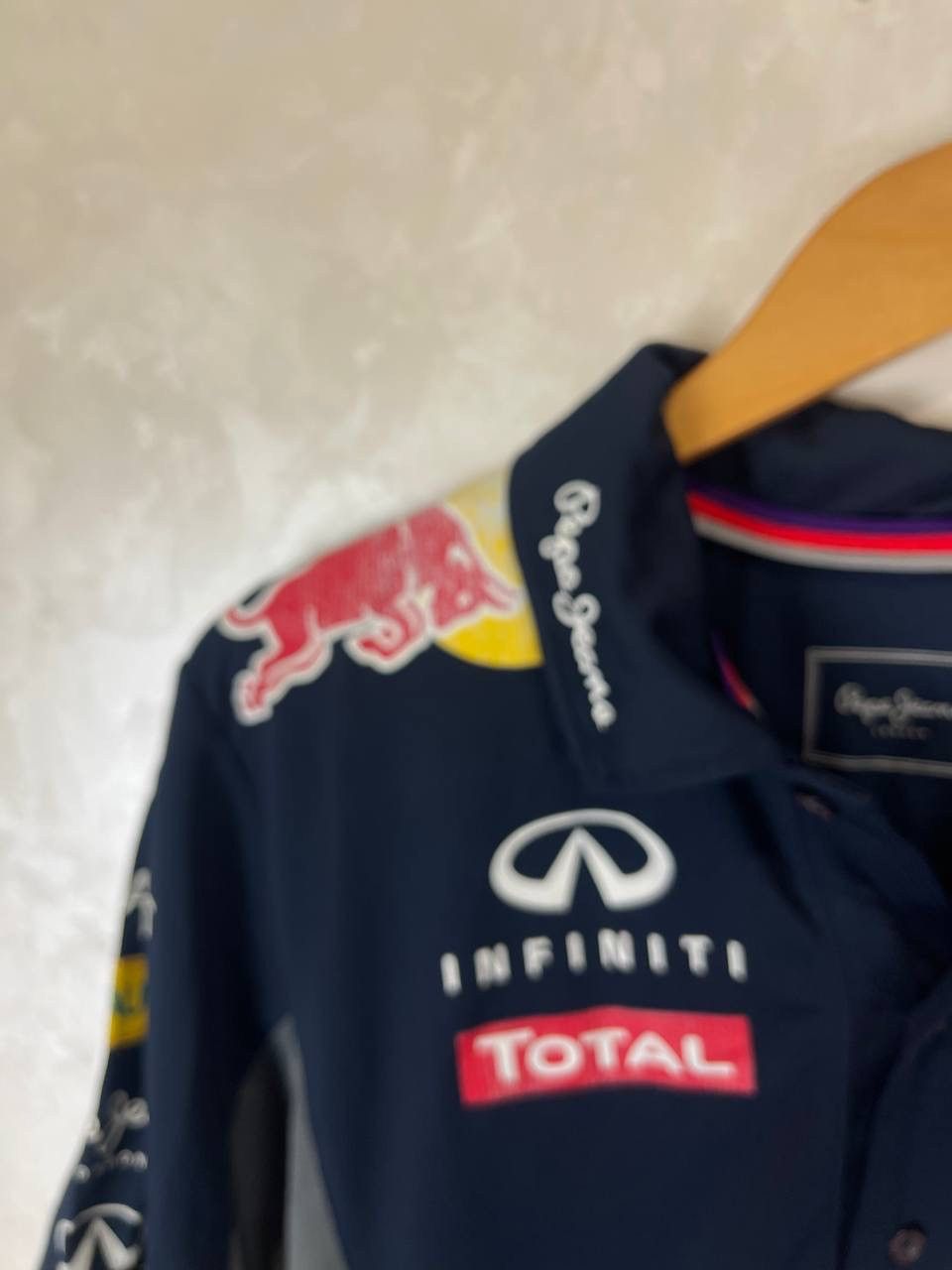 Pepe Jeans Pepe Jeans Red Bull Racing Polo Shirt Polyester Size S Navy Size US S / EU 44-46 / 1 - 4 Thumbnail