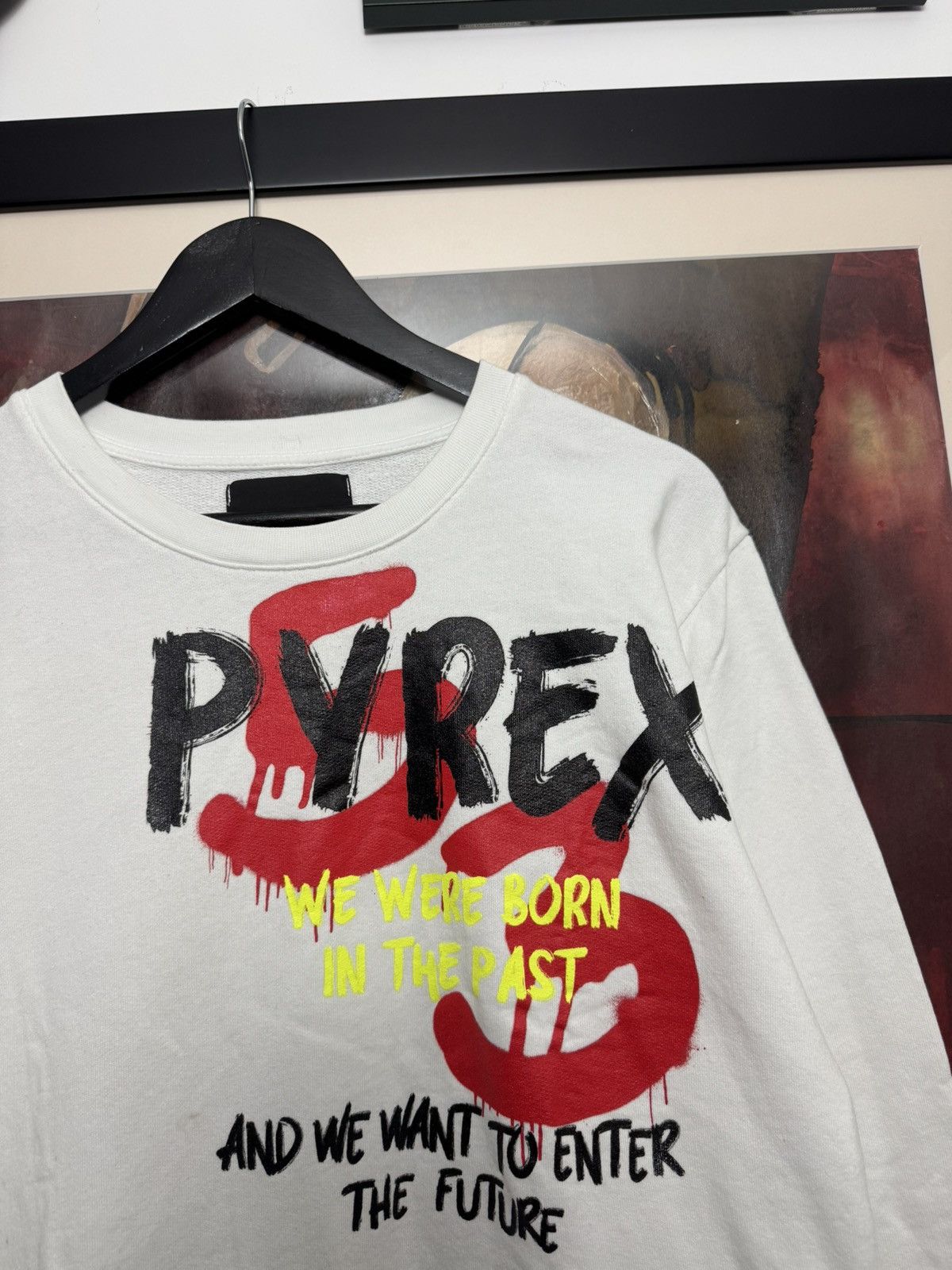 Pyrex Vision Pyrex Vision Crewneck Sweatshirt Streetwear Asap Rocky Rare Size US M / EU 48-50 / 2 - 2 Thumbnail