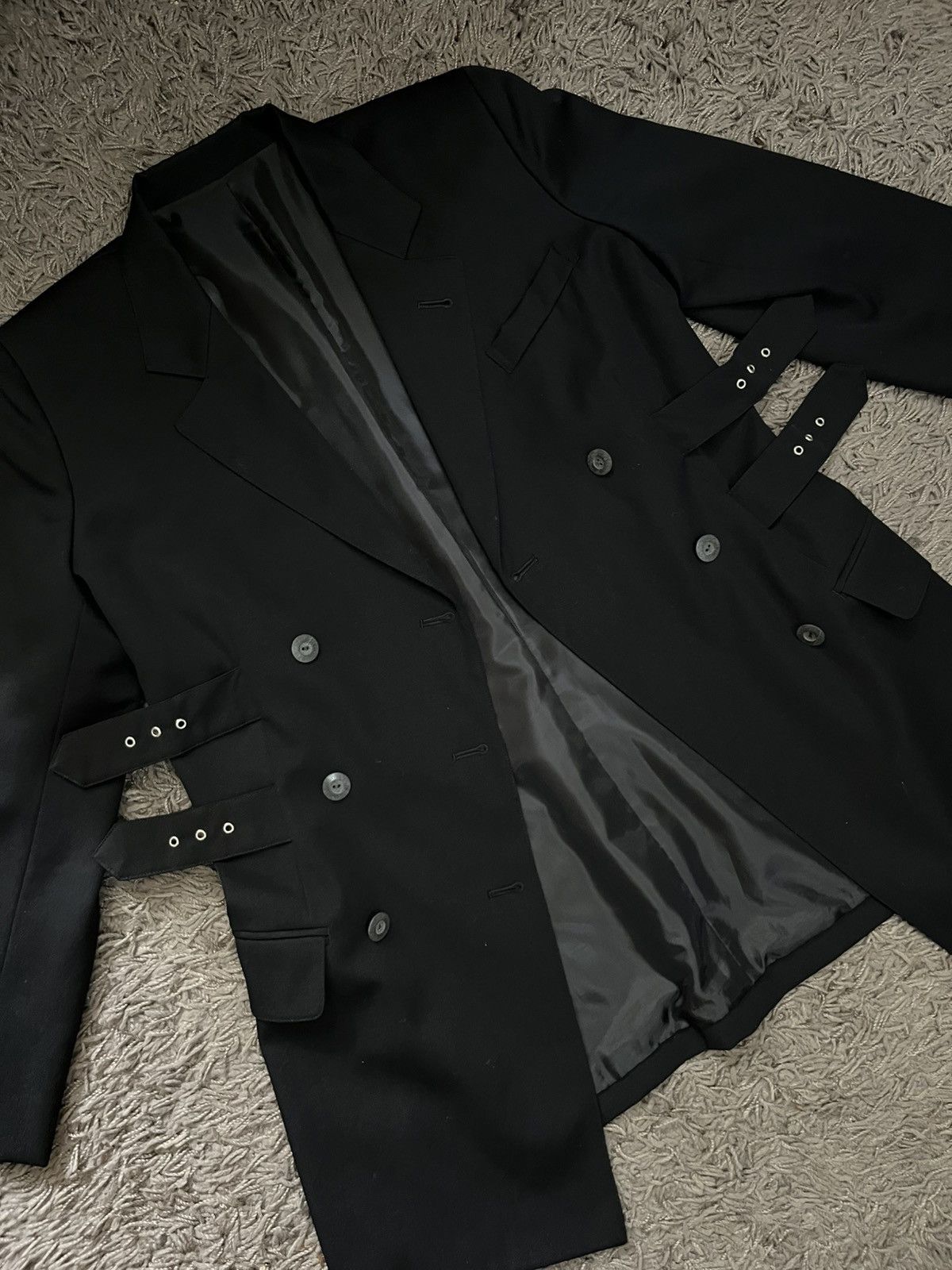 Jean Paul Gaultier SS94 JUNIOR GAULTIER strap buckle house couture #I2 Size L / US 10 / IT 46 - 6 Thumbnail