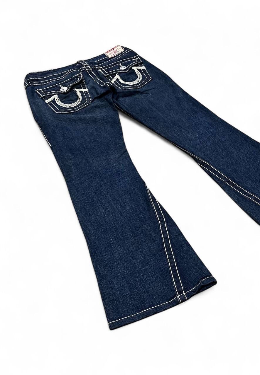 True Religion Flare Jeans true religion Rainbow Joey low rise twisted leg Size US 29 - 2 Thumbnail
