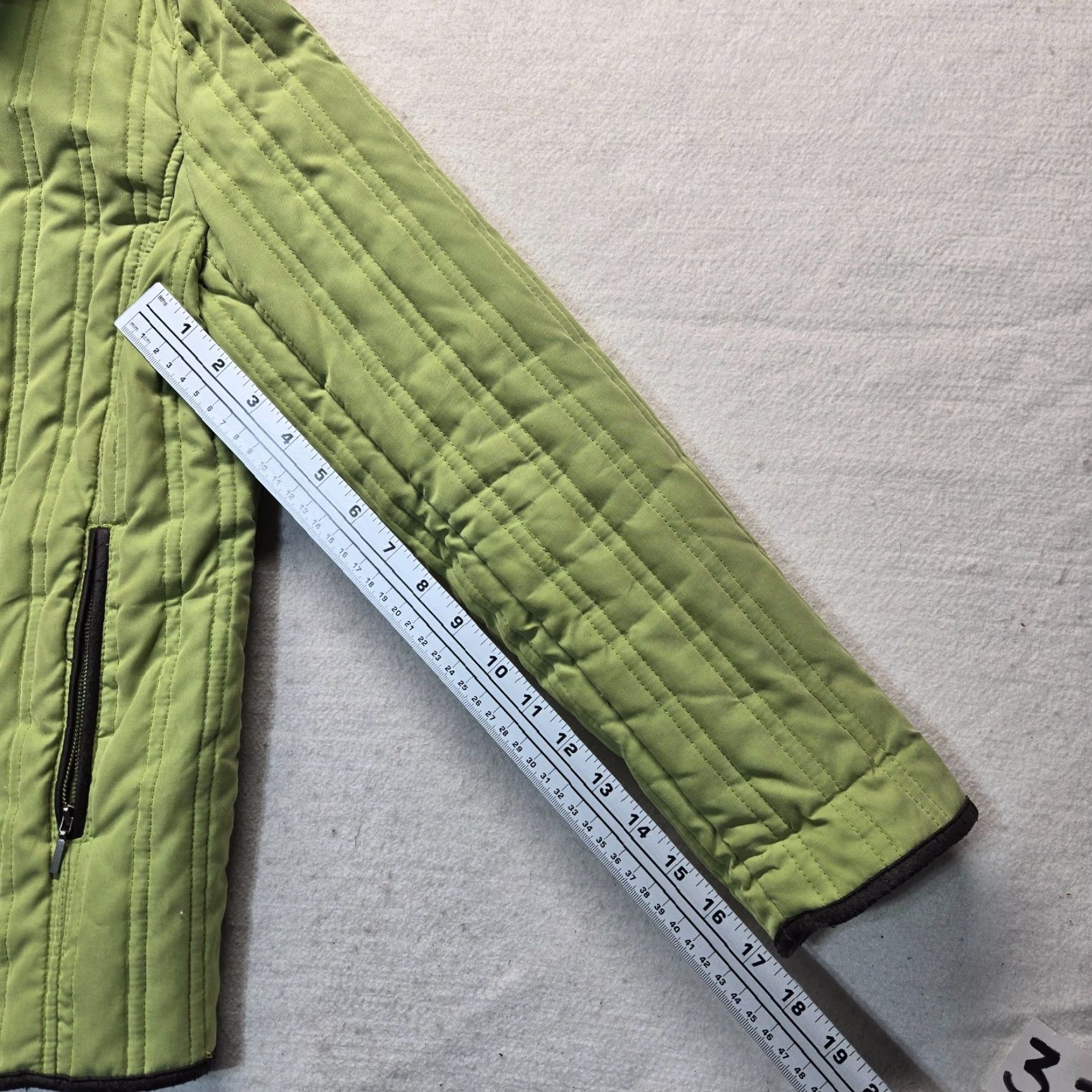 Charter Club Charter Club Solid Green Jacket Coat Full Zip Up Long Sleeve Pockets Women's S Small Size S / US 4 / IT 40 - 6 Thumbnail
