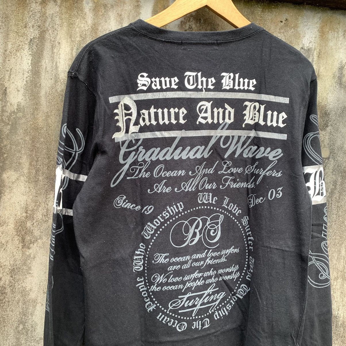 Japanese Brand JAPANESE Y2K GOTHIC POEM LONGSLEEVE BEACH SOUND Size US L / EU 52-54 / 3 - 9 Thumbnail