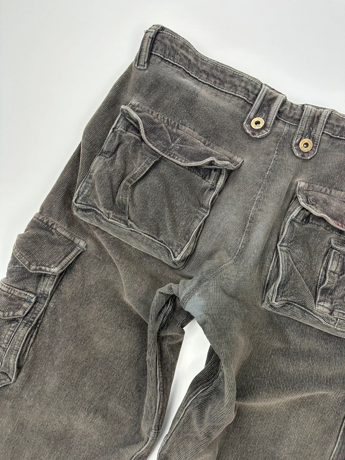Dolce & Gabbana Dolce & Gabbana Khaki Cargo Corduroy Pants Size US 38 / EU 54 - 7 Thumbnail
