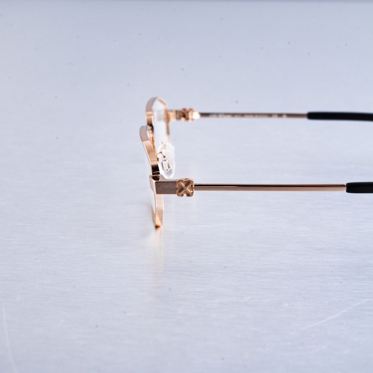 Officine Creative OFF WHITE STYLE 89 GOLD GLASSES Size ONE SIZE - 3 Thumbnail