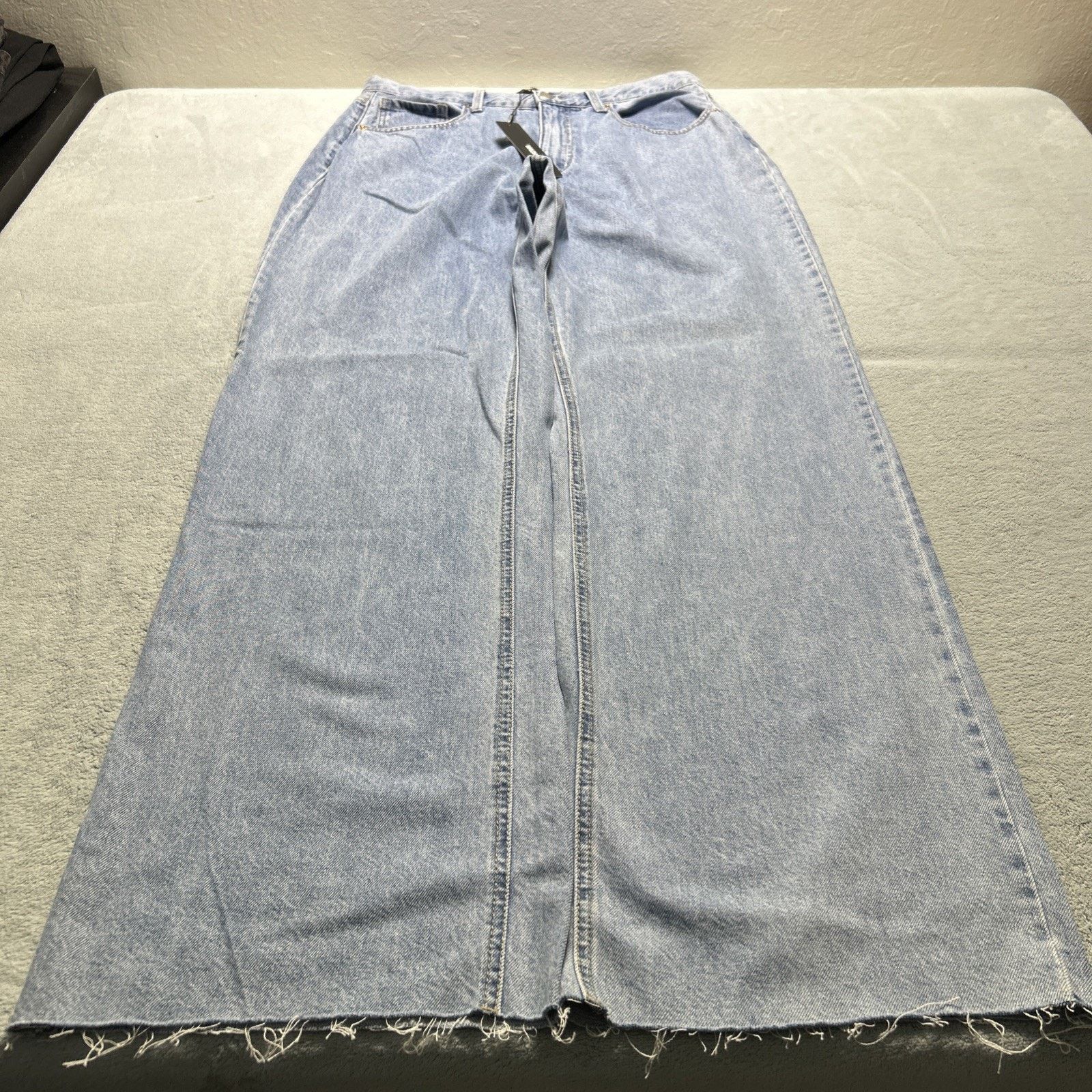 Levi's Beyond Baggy Jeans Womens 13 34x34 Wide Hamilton Raw Loose Size 34" / US 12 / IT 48 - 3 Thumbnail