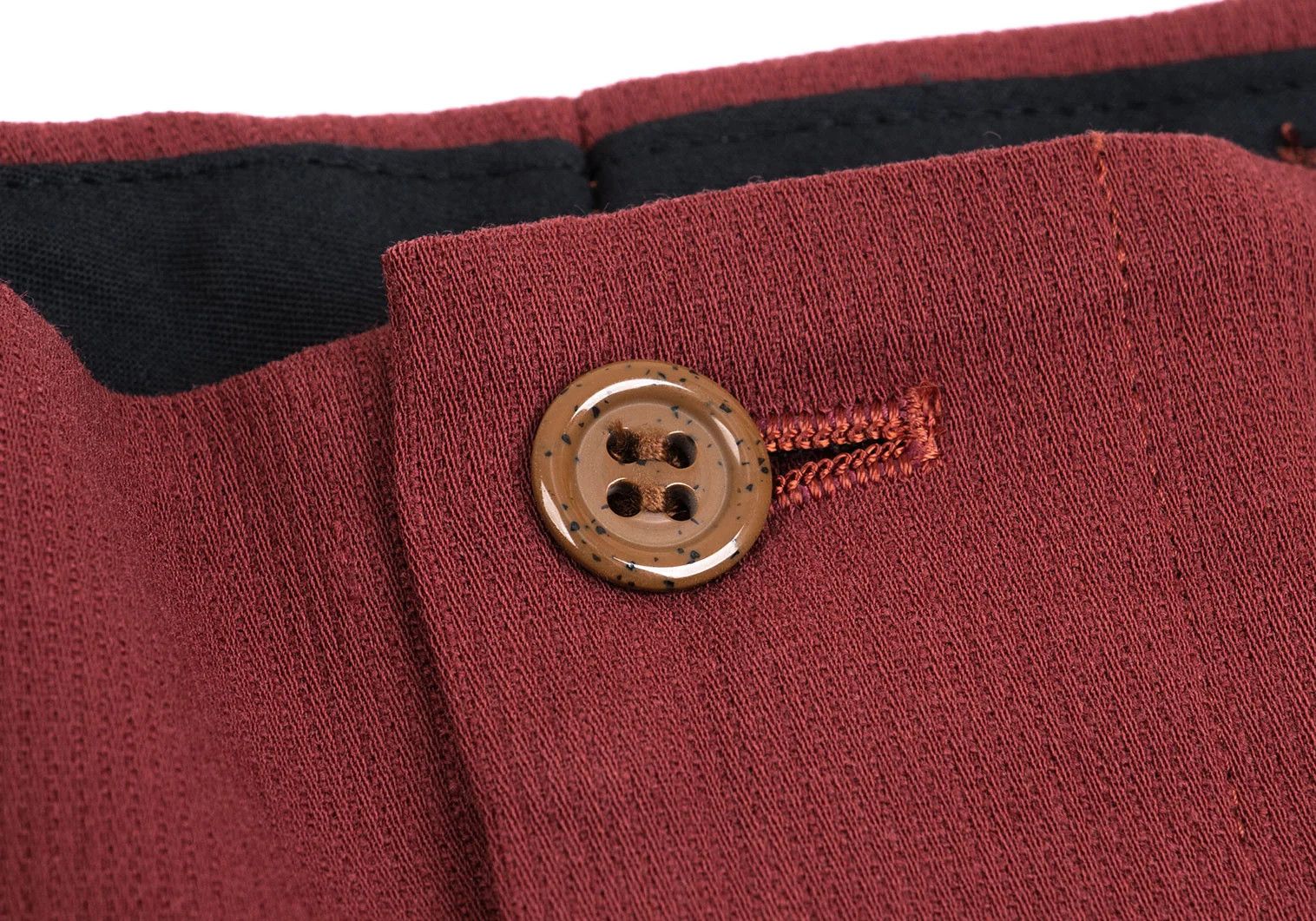 Jean Paul Gaultier Wool Tuck Pants in Bordeaux, Size 48 Size US 32 / EU 48 - 3 Thumbnail
